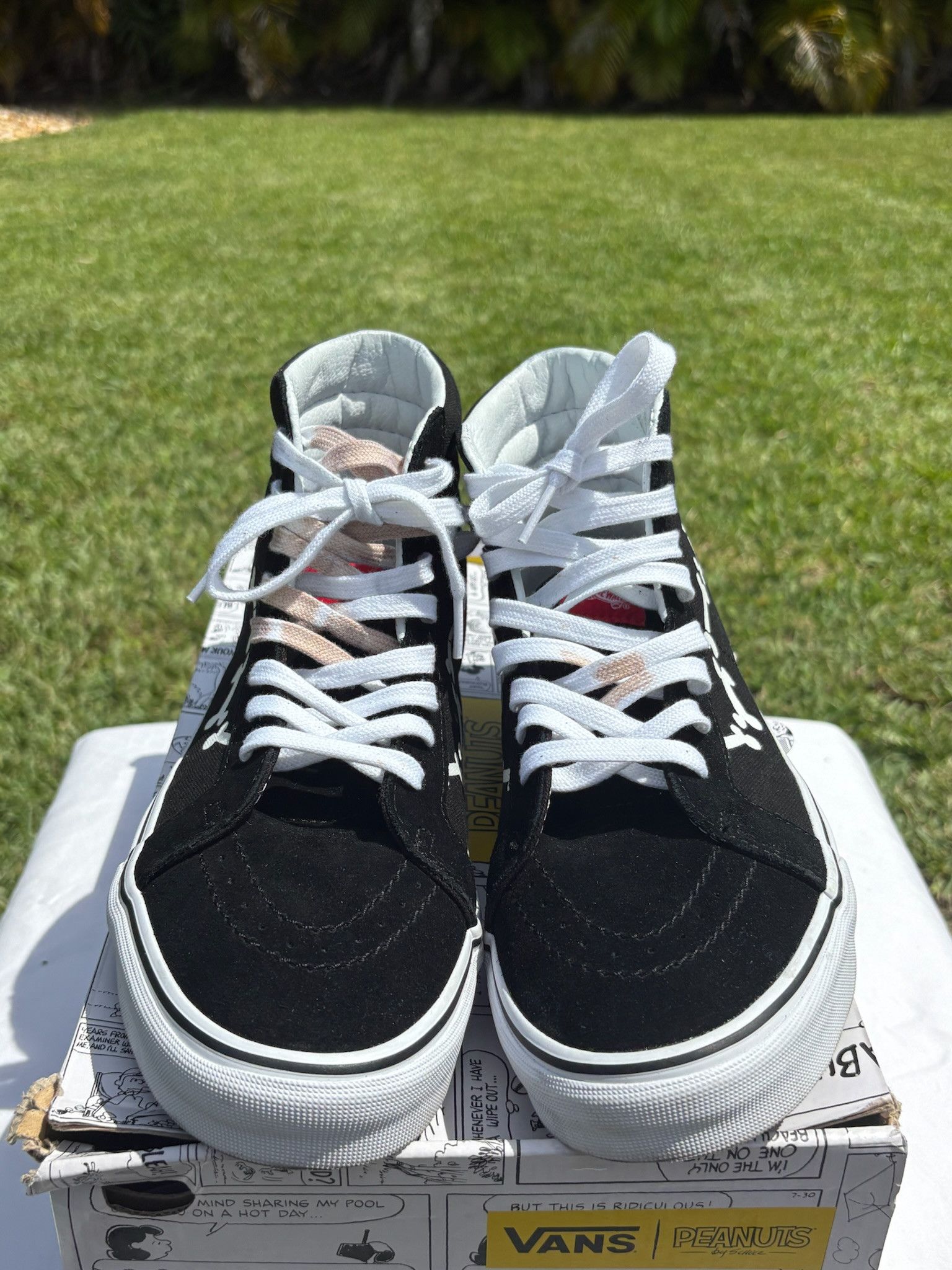 Peanuts × Vans Peanuts x Vans Skate High Tops Size US 9.5 / EU 42-43 - 2 Thumbnail
