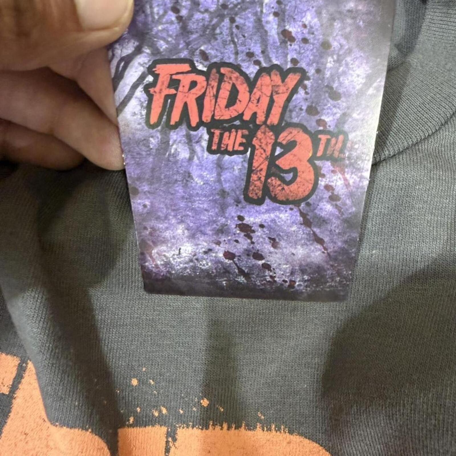 Other Friday the 13th black cotton tee Size US M / EU 48-50 / 2 - 5 Thumbnail