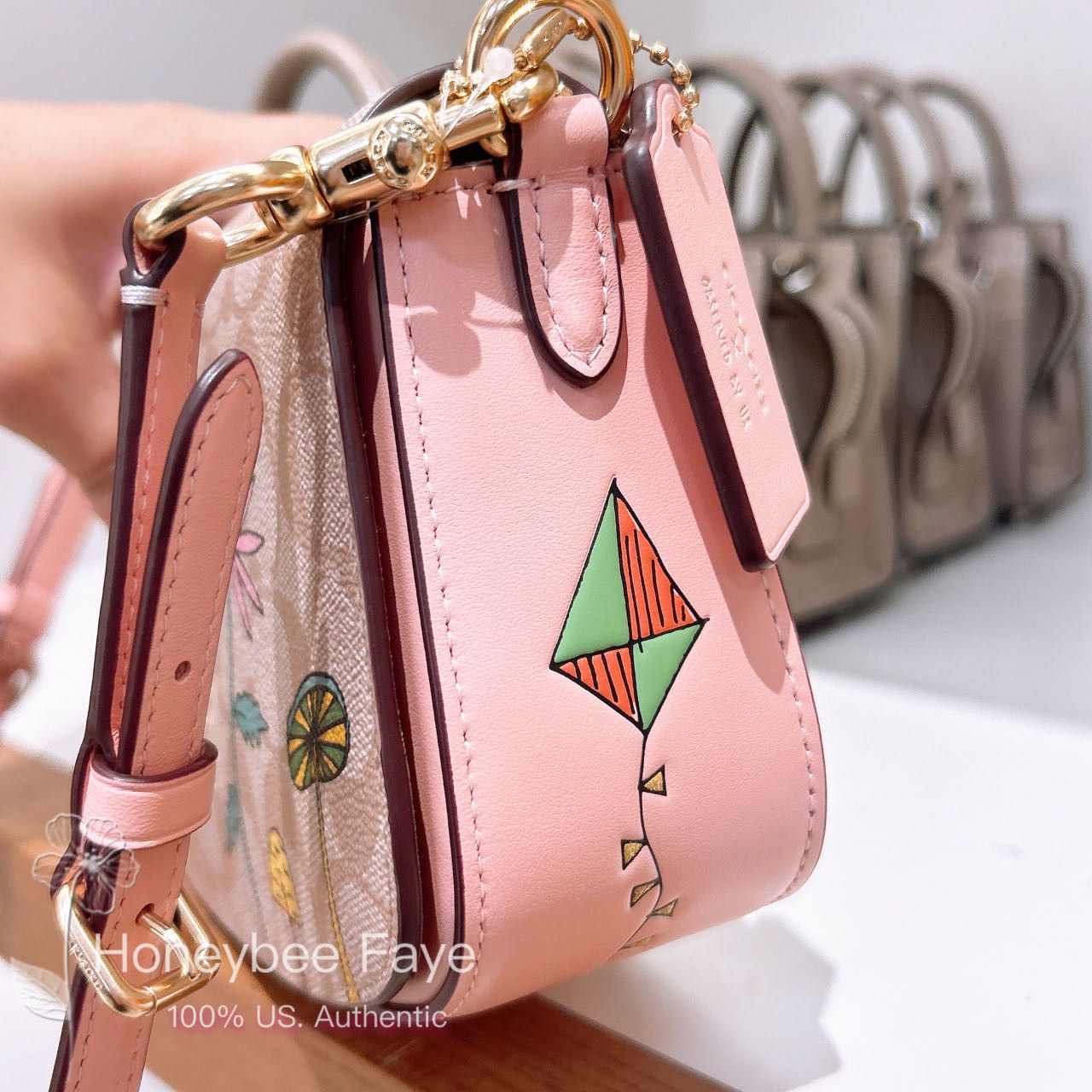 Coach Observed By Us Andrea Shoulder Bag In Signature Canvas Size ONE SIZE - 3 Thumbnail