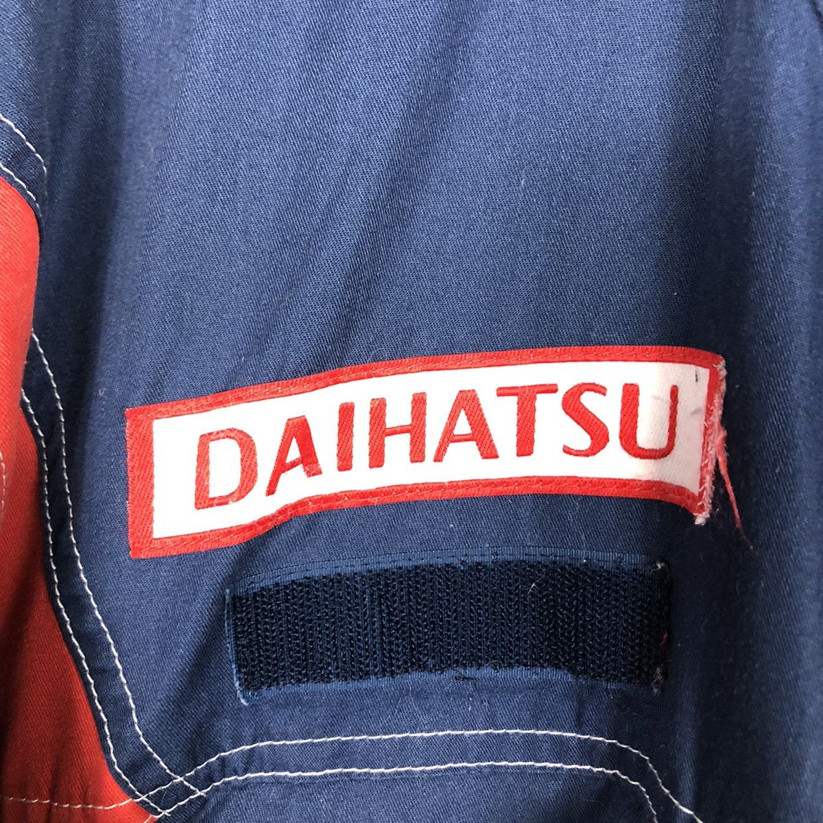 Japanese Brand 📌Vintage Coverall Worker Racing Daihatsu JDM Big Logo Size US 38 / EU 54 - 18 Thumbnail