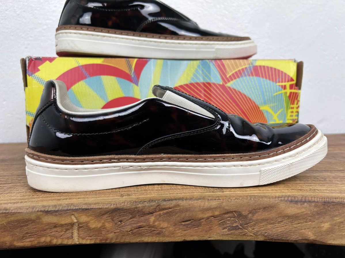 Maison Margiela MM22 Artisanal Maison Margiela Leather Print Slip On Low Top Size US 8 / IT 38 - 4 Thumbnail
