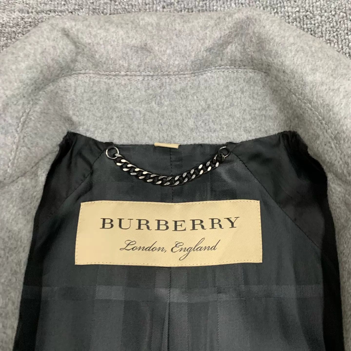 Burberry Burberry Gray Wool Overcoat 34 95 New Size XS / US 0-2 / IT 36-38 - 4 Thumbnail