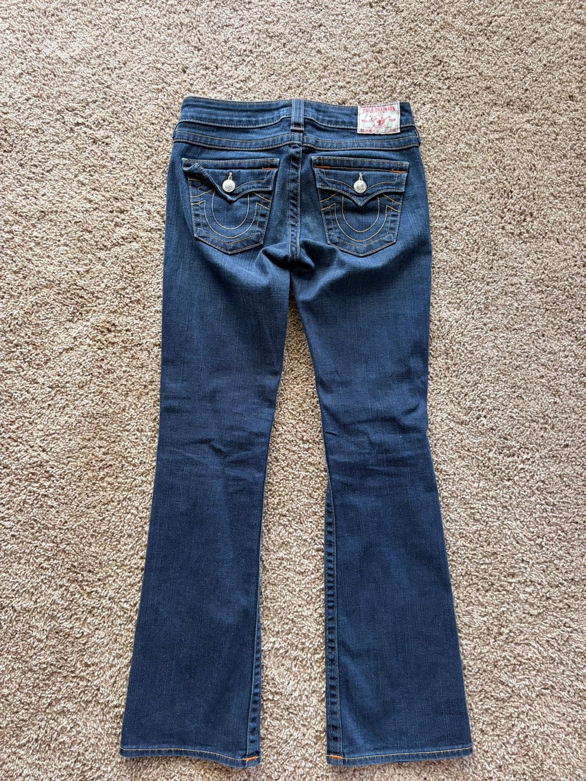 True Religion True Religion Jeans Navy Blue Size 27" / US 4 / IT 40 - 2 Thumbnail