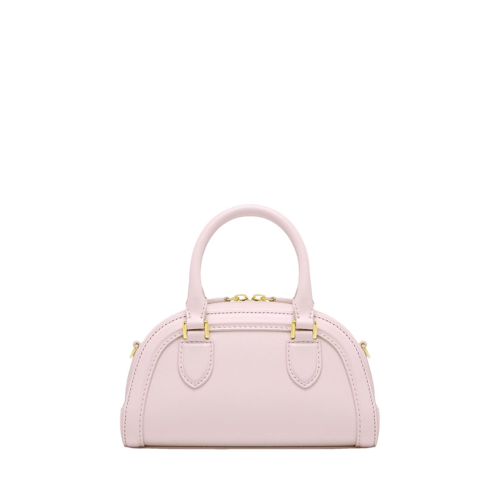 Alexander McQueen ALEXANDER MCQUEEN Birdee Mini Rose Leather Top Handle Bag Ne Size ONE SIZE - 3 Thumbnail