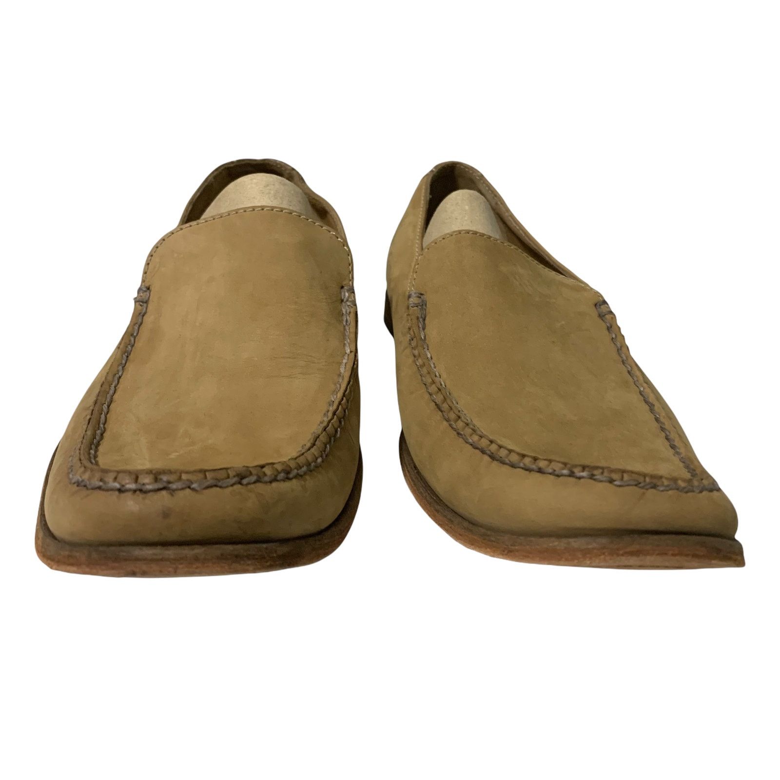 Cole Haan Cole Haan Women's Tan Suede Loafers 10 Corp Light Academia Size US 10 / EU 43 - 2 Thumbnail