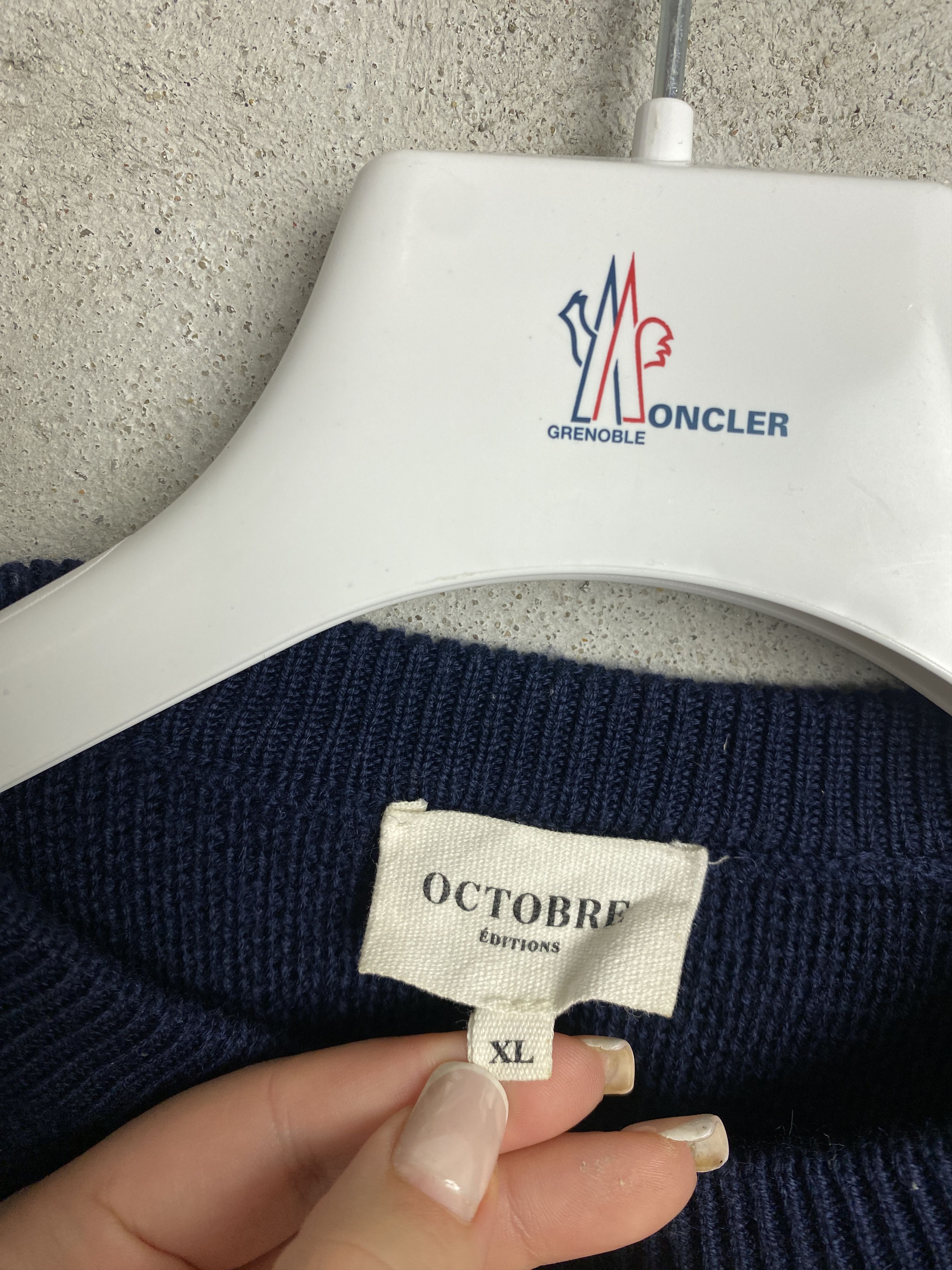 Other Octobre Editions heavy wool sweater knitwear jumper Size US XL / EU 56 / 4 - 3 Thumbnail