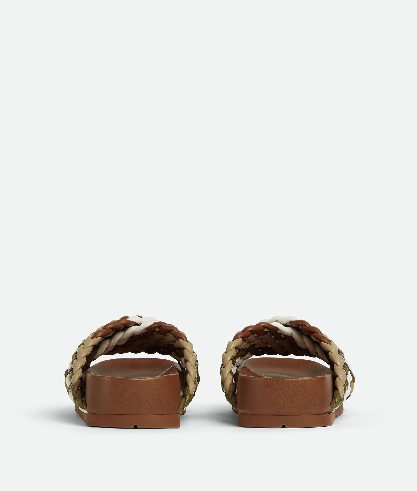 Bottega Veneta o1loc1c0125 729889 Tarik Flat Sandals in Multicolor Size US 9 / IT 39 - 3 Thumbnail