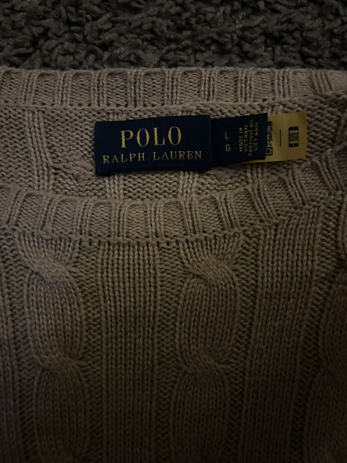 Polo Ralph Lauren beige polo ralph lauren womens sweater Size L / US 10 / IT 46 - 3 Thumbnail