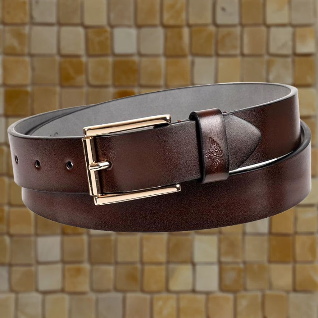 Dockers DOCKERS Leather Dress Belt Roller Buckle XL 42-44 Men’s Belt Brown Leather Dress Belt Size ONE SIZE - 1 Preview