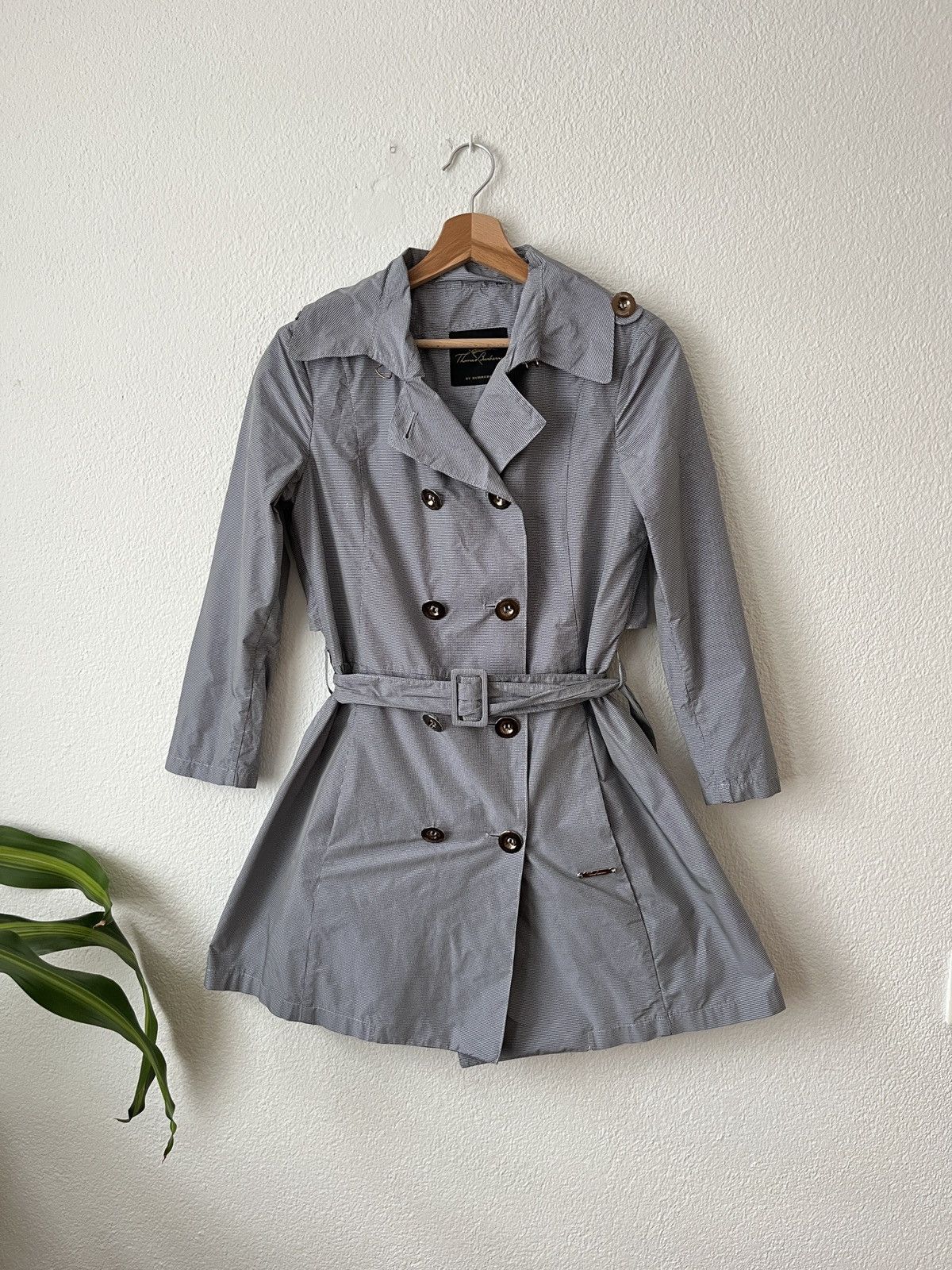 Vintage Thomas Burberry trench coat XS/S