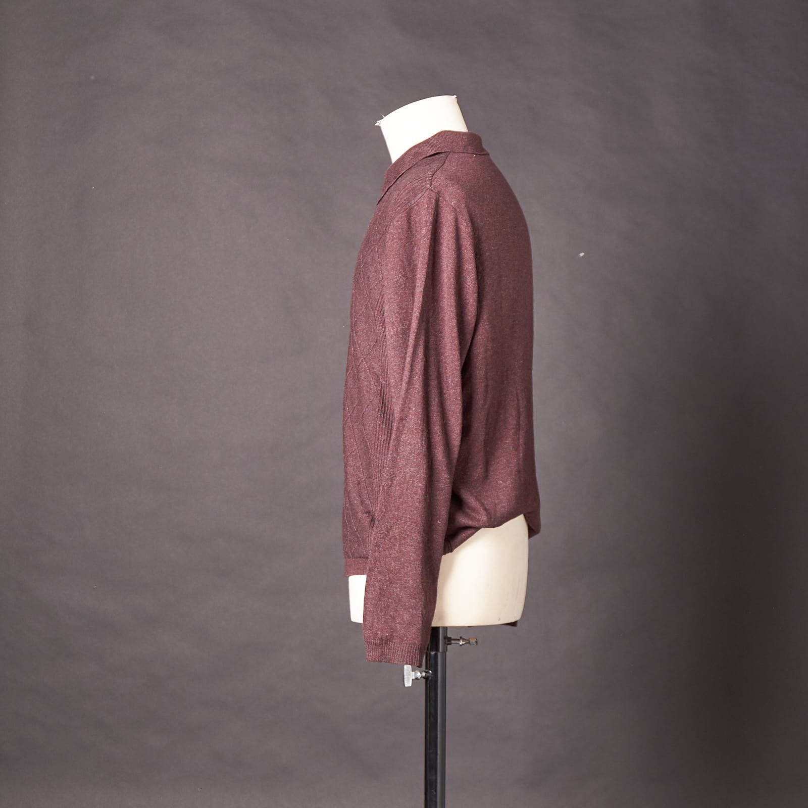 Perry Ellis Y2K Perry Ellis Polo Sweater Redish Brown Pull Over Size US L / EU 52-54 / 3 - 2 Thumbnail