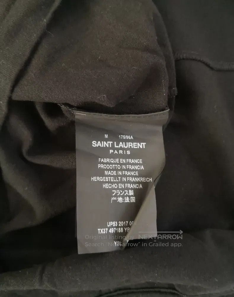 Saint Laurent Paris Saint Laurent Paris Short Sleeve T-Shirt i Size US M / EU 48-50 / 2 - 4 Thumbnail