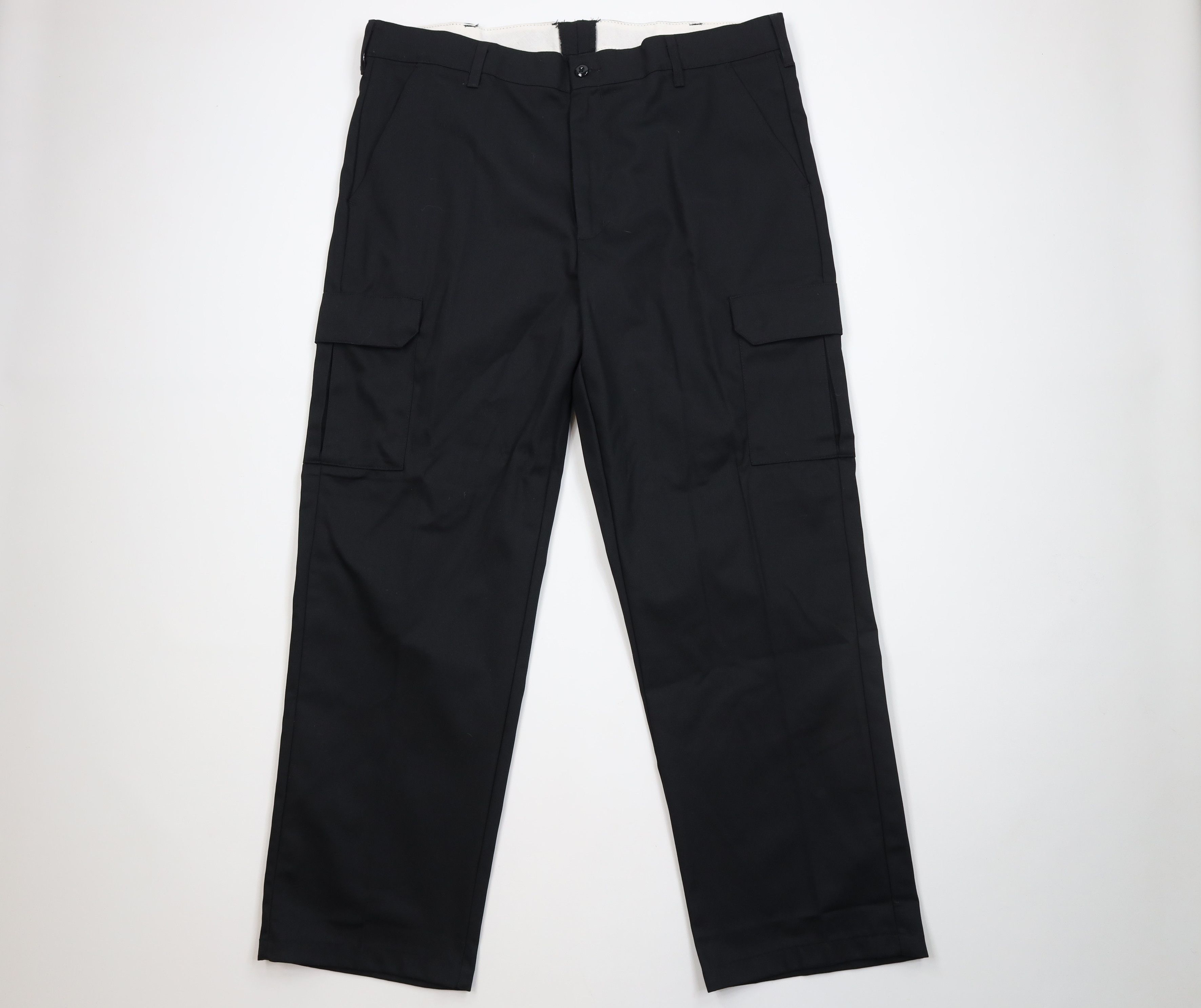 Vintage 90s Y2K Streetwear Wide Leg Mechanic Cargo Pants