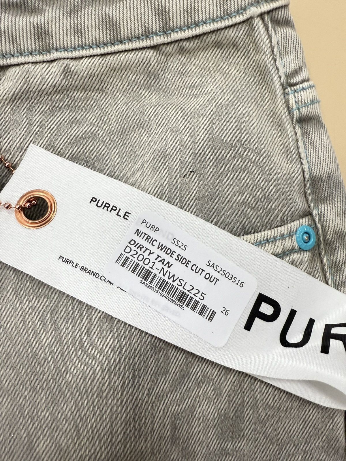 Other Purple Brand Nitric Cut Out Jeans Size 26" / US 2 / IT 38 - 3 Thumbnail