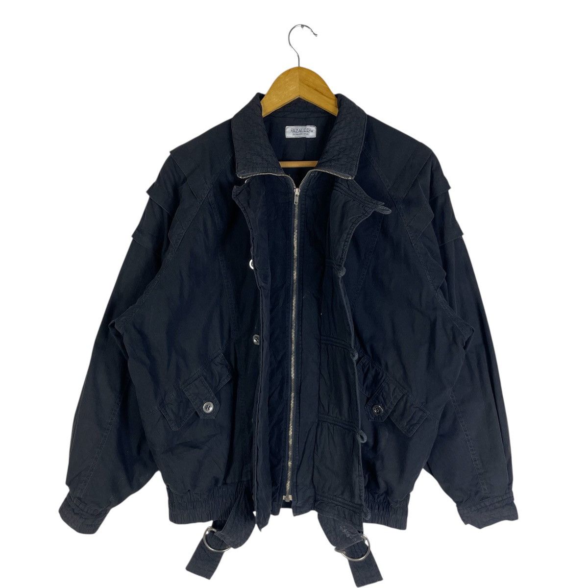 Issey Miyake 80s Japanese Blouson – Boxy Fit, Belted Hem, Archive Twill Size US M / EU 48-50 / 2 - 1 Thumbnail