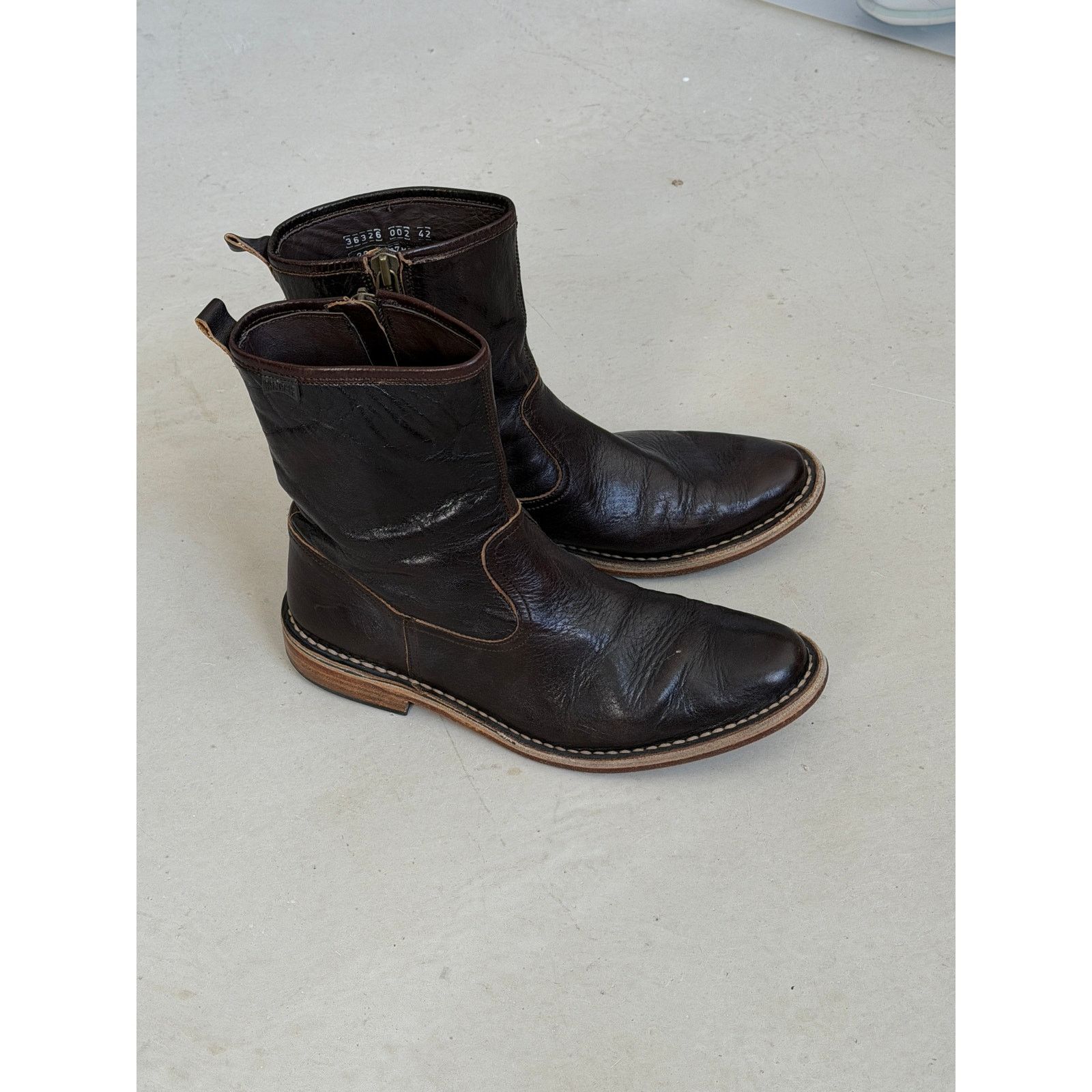 Camper Camper brown leather boots Size US 9 / EU 42 - 4 Thumbnail