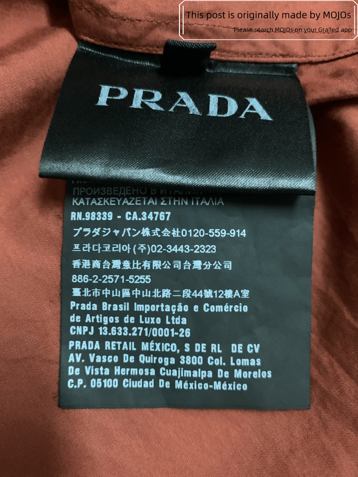 Prada Prada Joint Color Shirt Jacket Size US L / EU 52-54 / 3 - 4 Thumbnail