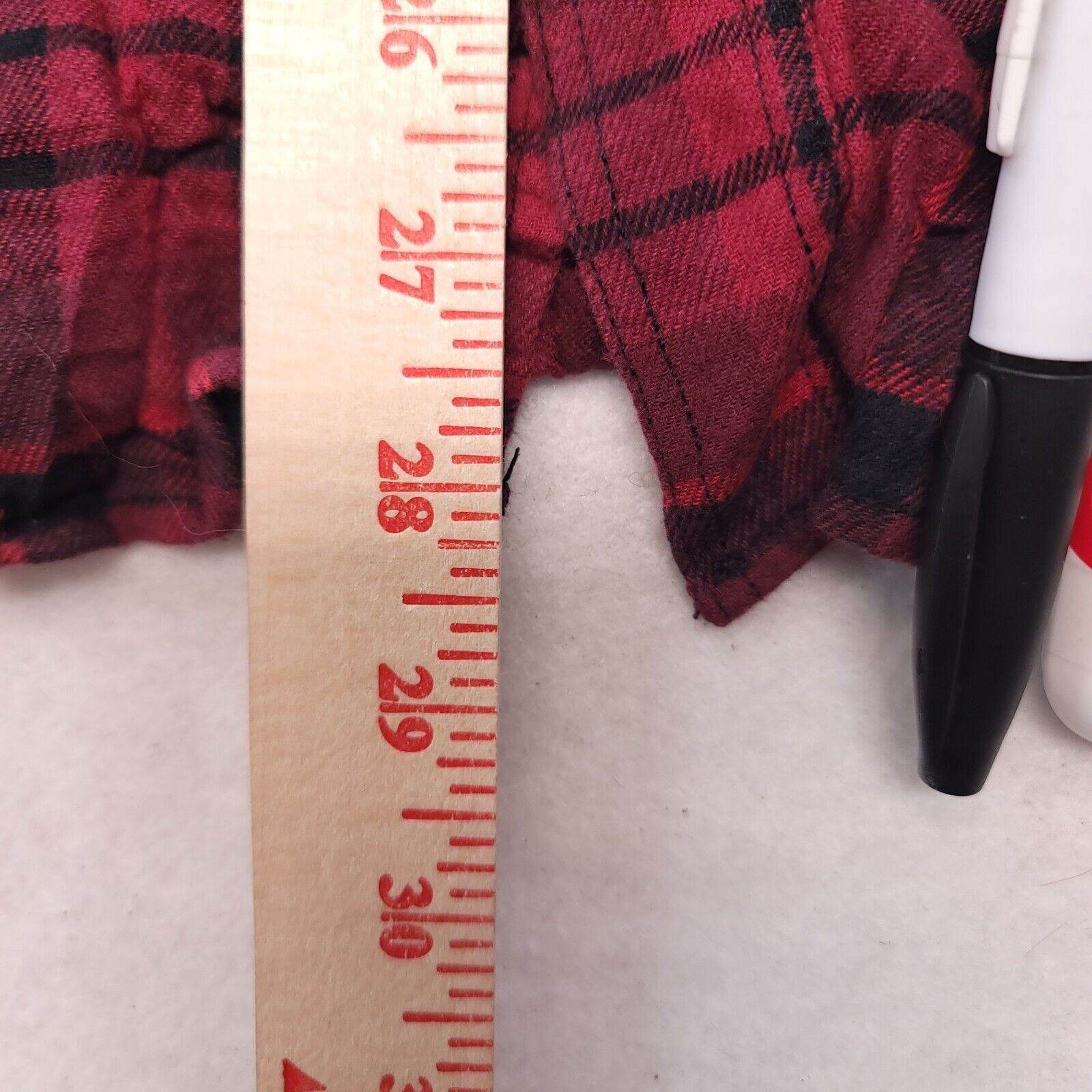 Old Navy Old Navy Tartan Flannel Casual Shirt Mens Size Large XL Red Size US XL / EU 56 / 4 - 6 Thumbnail