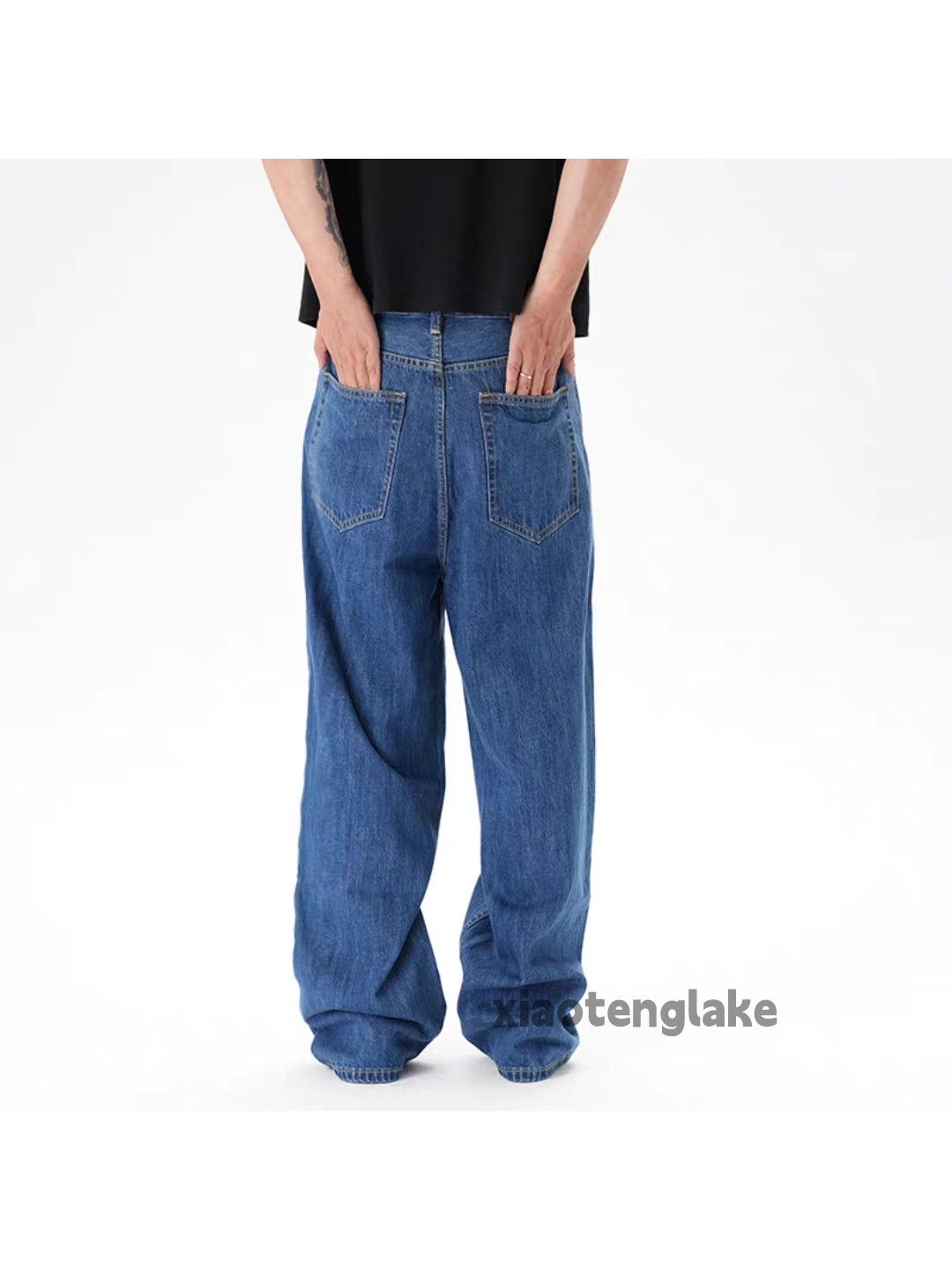 Designer Unisex outdoor utility loose baggy skate hiphop pants Size US 30 / EU 46 - 6 Thumbnail