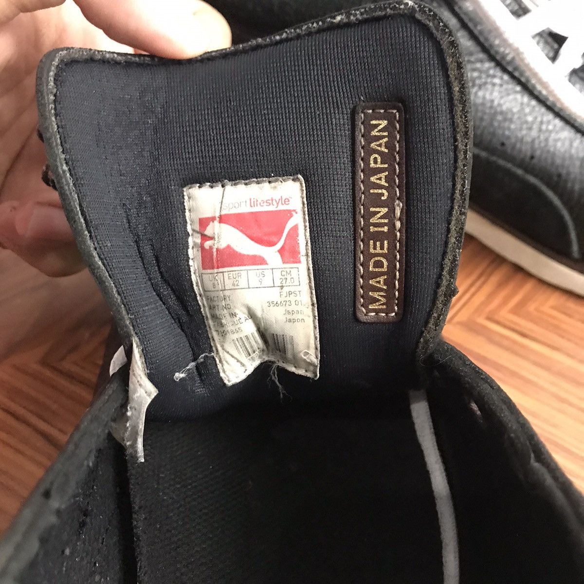 Puma × Vintage Vintage Iconic Puma Boots Stepper Wkb Jpn Takumi black Full Size US 8 / EU 41 - 20 Thumbnail
