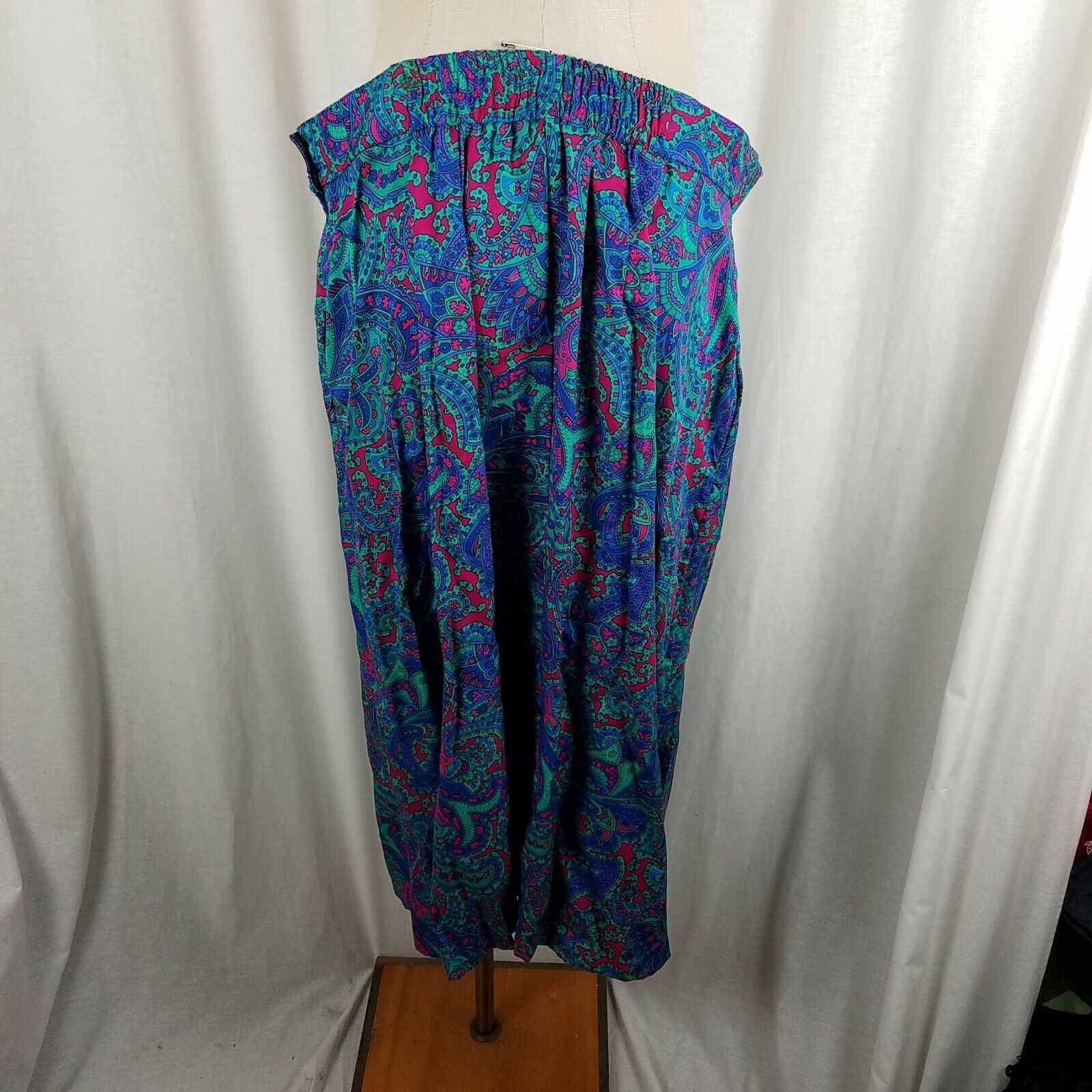 Vintage David Brooks Country Store Paisley Quilted Jacket Skirt Suit Size XXL / US 16-18 / IT 52-54 - 5 Thumbnail