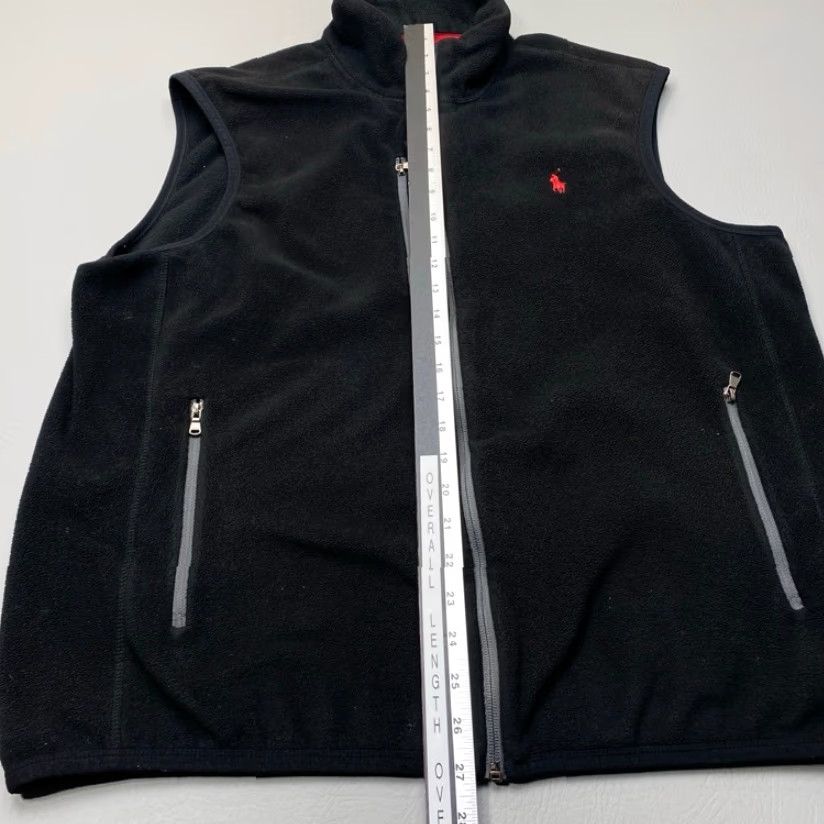 Polo Ralph Lauren Polo Ralph Lauren Performance Vest Mens L Black Full Zip Casual Sweater Fleece Size US L / EU 52-54 / 3 - 4 Thumbnail