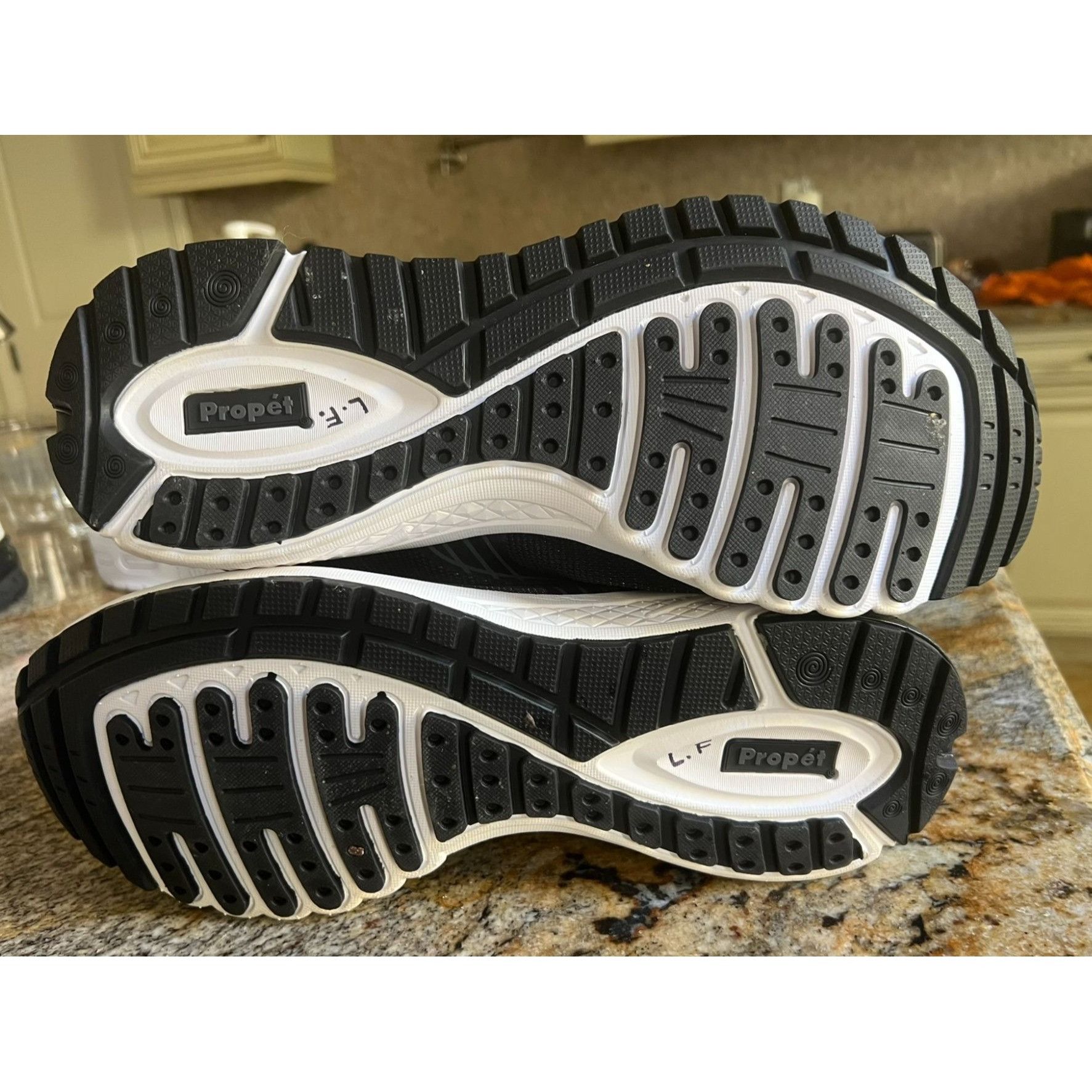 Other Propet Mens Ortholite Black & Gray Athletic Walking Shoes Si Size US 13 / EU 46 - 6 Thumbnail
