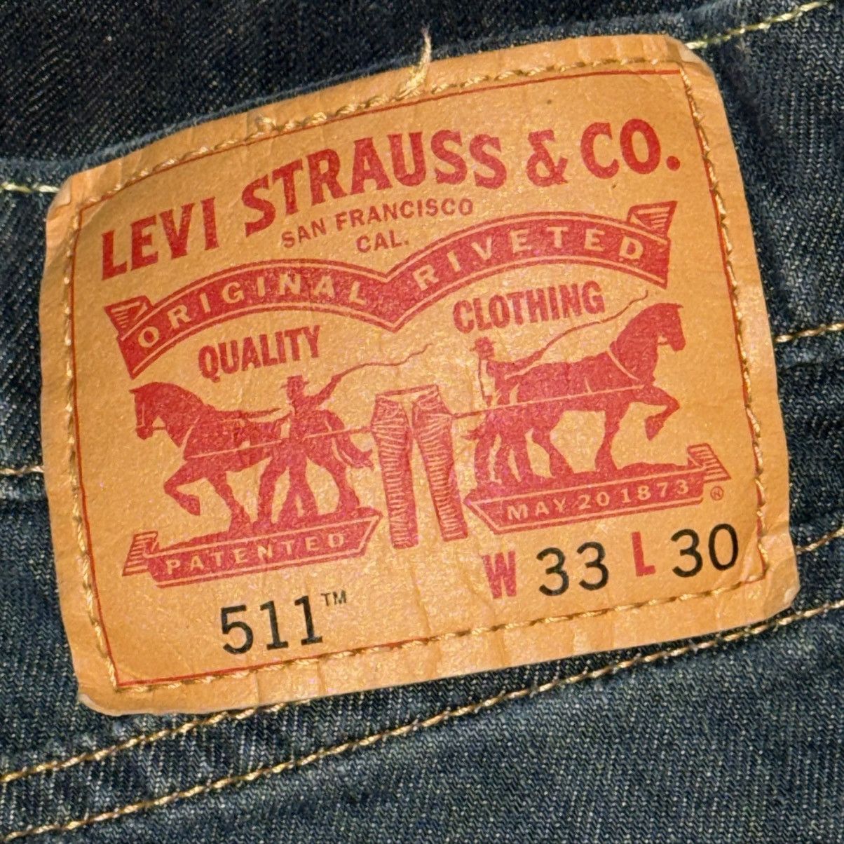 Levi's Levi’s 511 Slim Fit dark wash jeans 33/30 Size US 33 - 6 Thumbnail