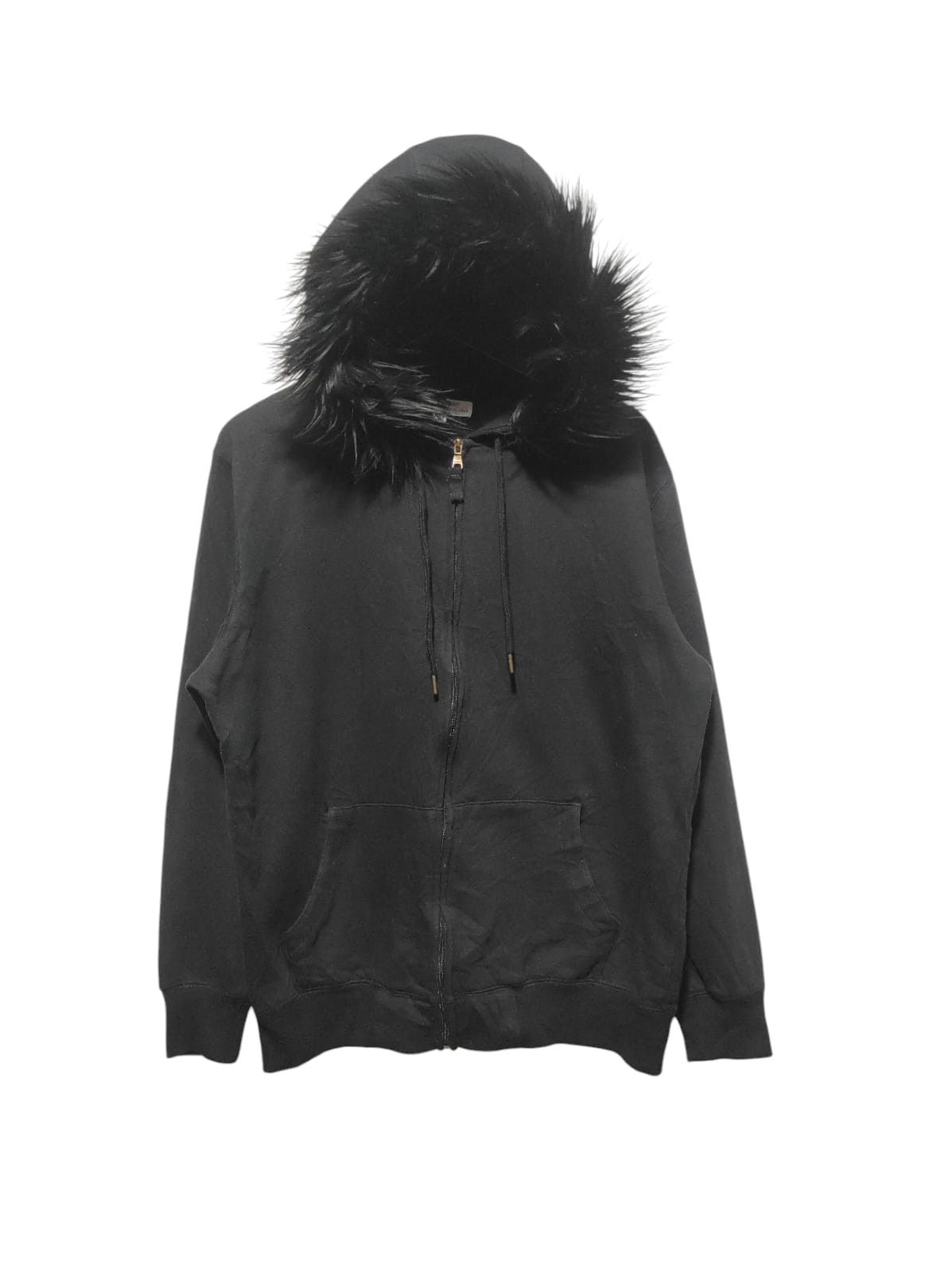 Hysteric Glamour Rivers Black Fur Hoodie IfSixWasNine LGB style Size US L / EU 52-54 / 3 - 1 Thumbnail