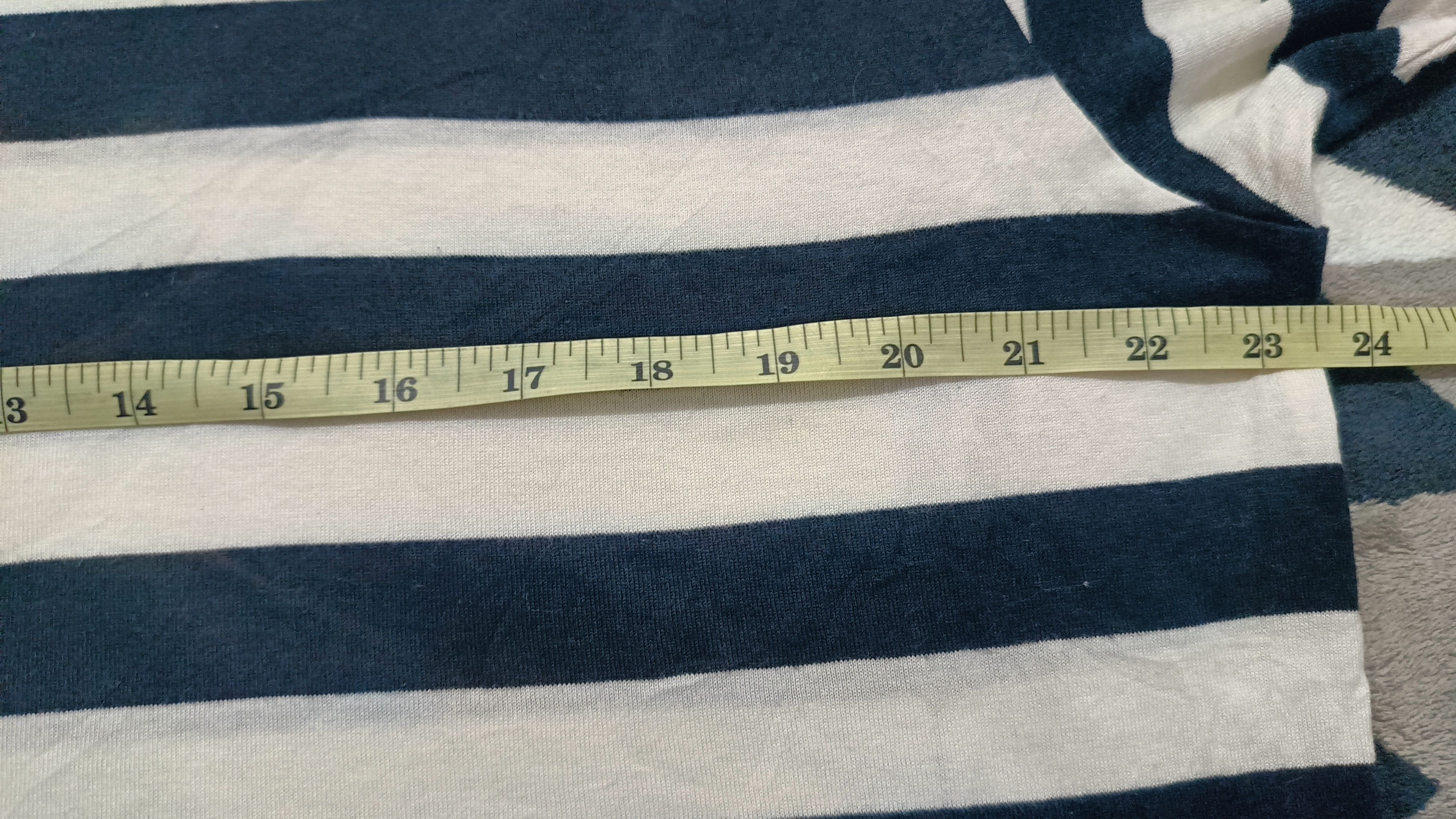 Yohji Yamamoto 🔥🔥Rare Yohji Yamamoto Stripe Tee Size US M / EU 48-50 / 2 - 5 Thumbnail
