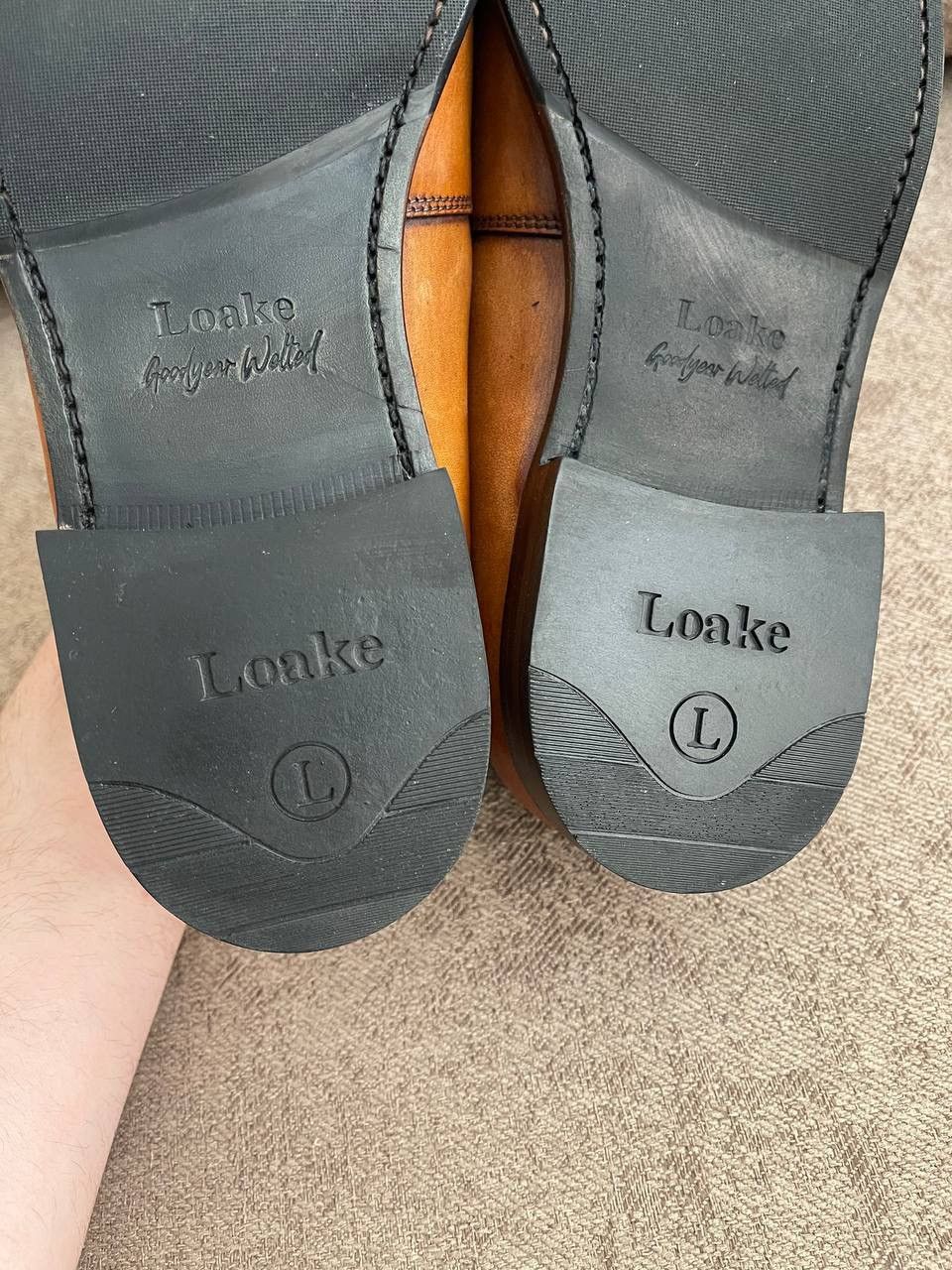 Loake LOAKE LOAFER WIGGINS TAN PENNY / size 44,M10 Size US 11 / EU 44 - 9 Thumbnail