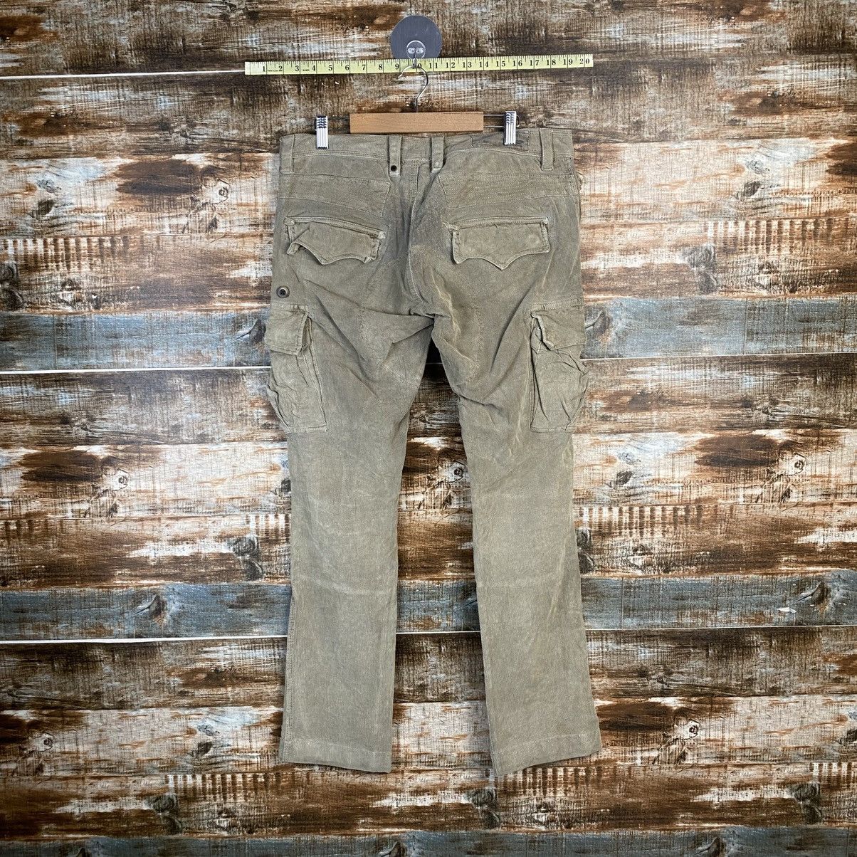Jimmy Taverniti DL Jimmy Taverniti Beige Cargo Multipocket Pants #C1220 Size US 31 - 15 Thumbnail