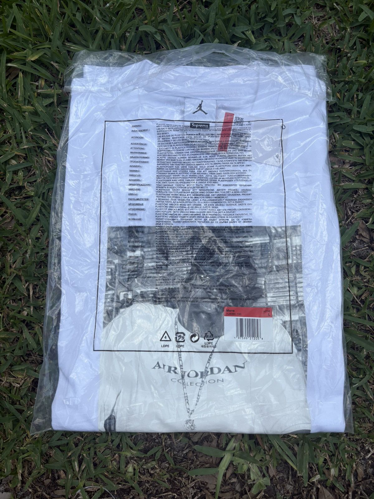 Supreme Supreme Air Jordan Biggie tee SEALED Size US L / EU 52-54 / 3 - 1 Thumbnail