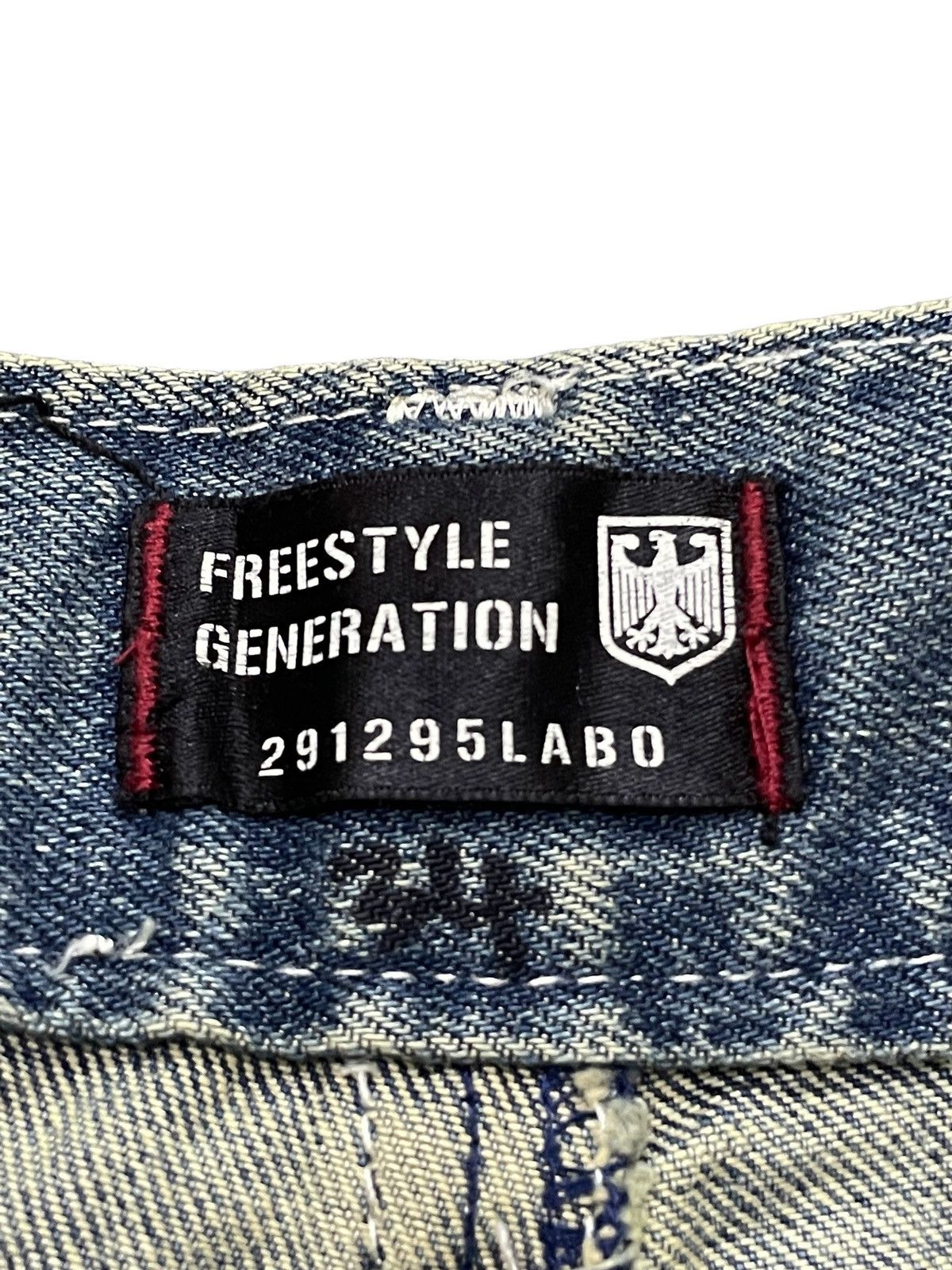 20471120 291251 Laboratory Heavy Stitch Flared Jeans Size US 32 / EU 48 - 13 Thumbnail