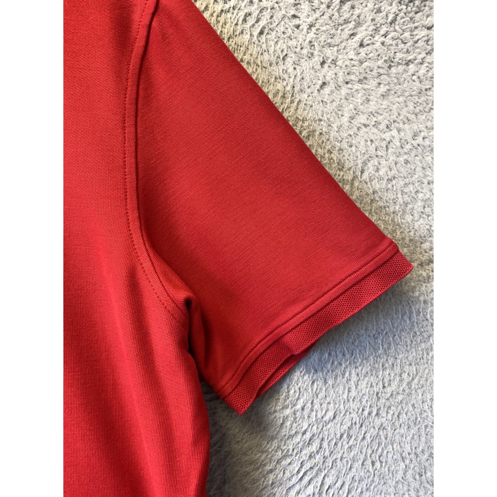 Izod IZOD Advantage Performance Polo Shirt L Red Short Sleeve Mens Polo Shirt Regular Fit Cotton Polyester Casual Sports Golf Outdoor 34-82 Size US L / EU 52-54 / 3 - 6 Thumbnail
