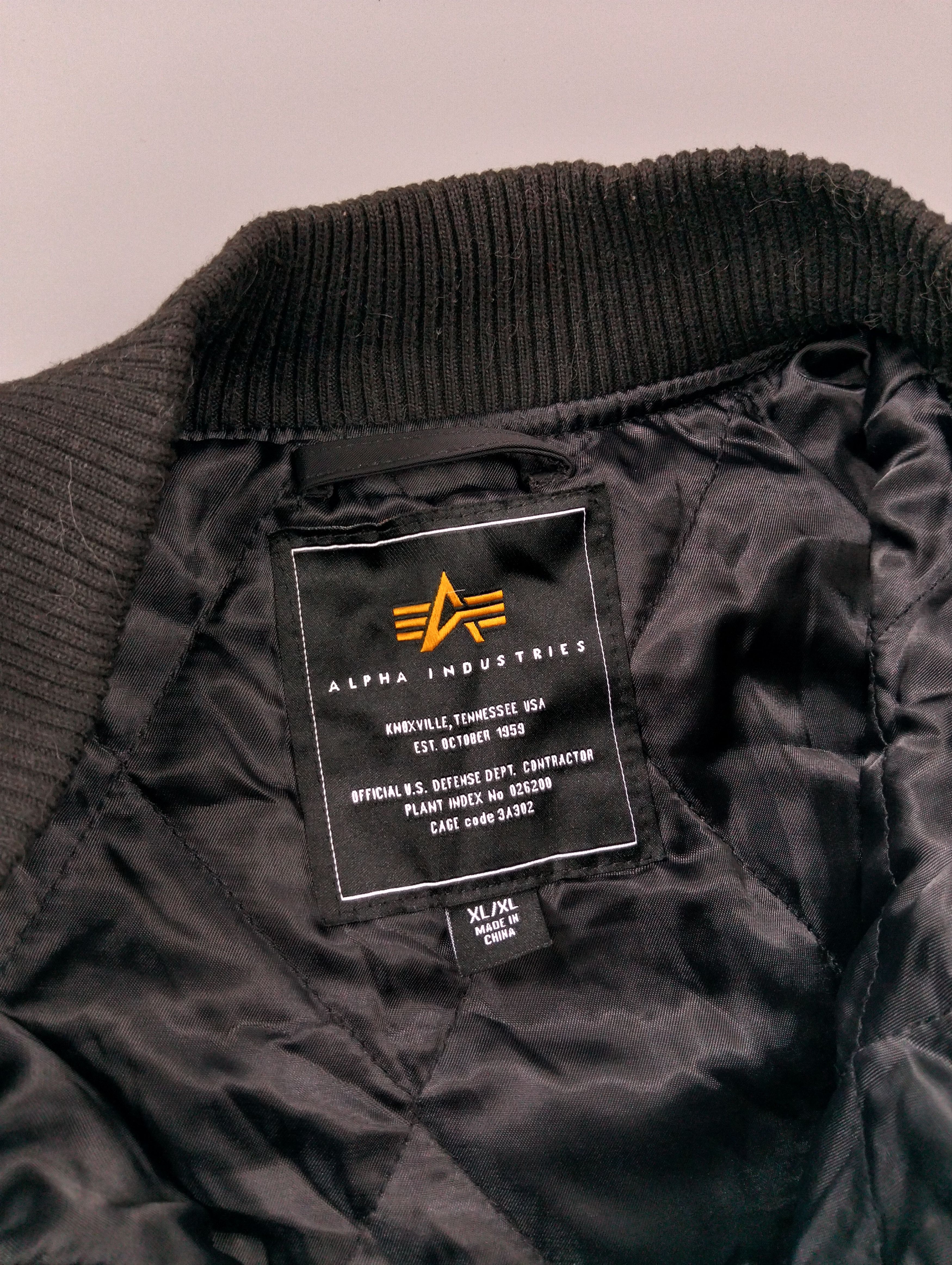 Alpha Industries alpha industries x evisukuro MA-1 flight bomber jacket Size US XL / EU 56 / 4 - 4 Thumbnail