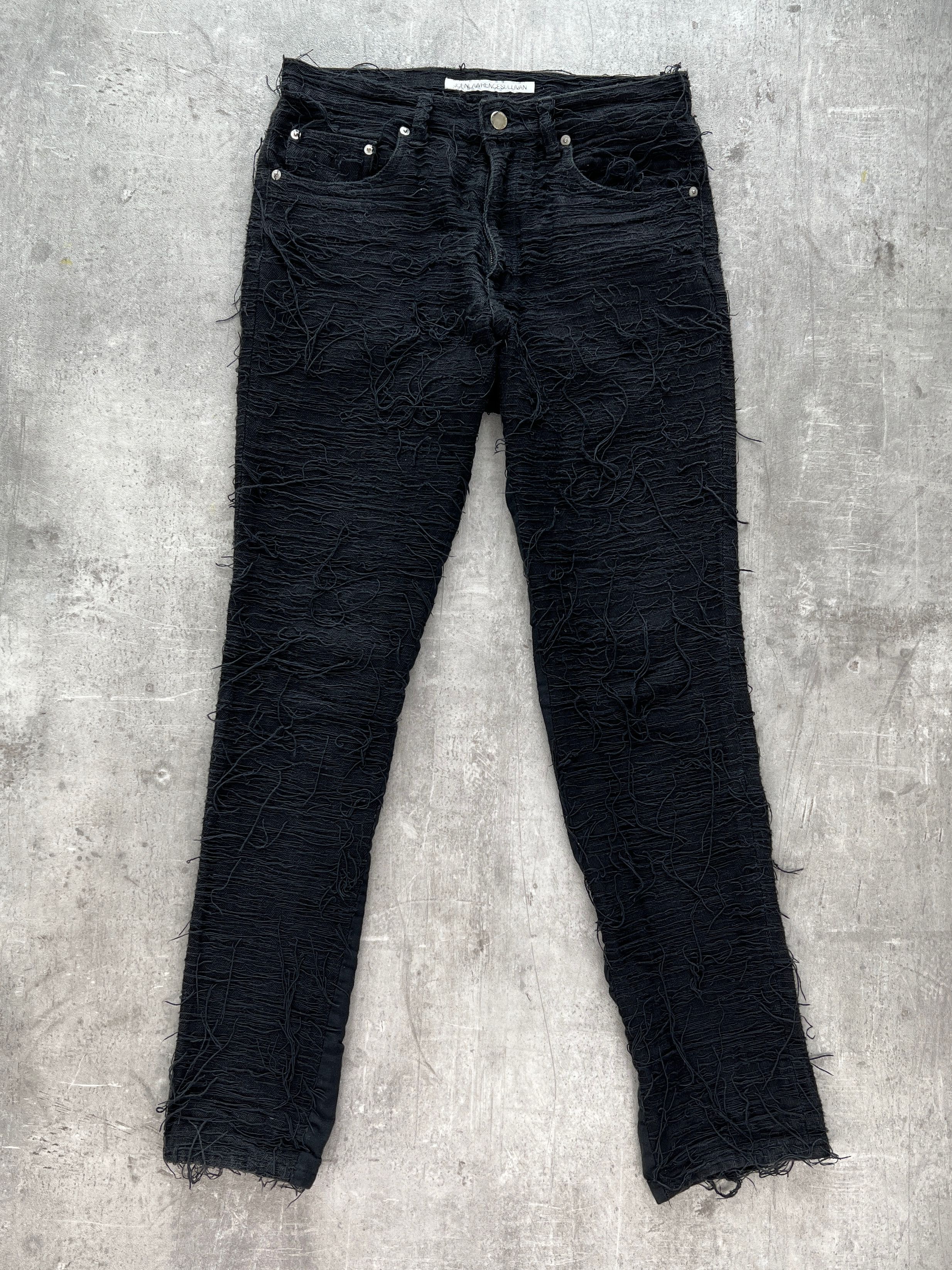 JOHN LAWRENCE SULLIVAN JOHN LAWRENCE SULLIVAN Distressed Egyptian Mummy Pants Size US 31 - 5 Thumbnail