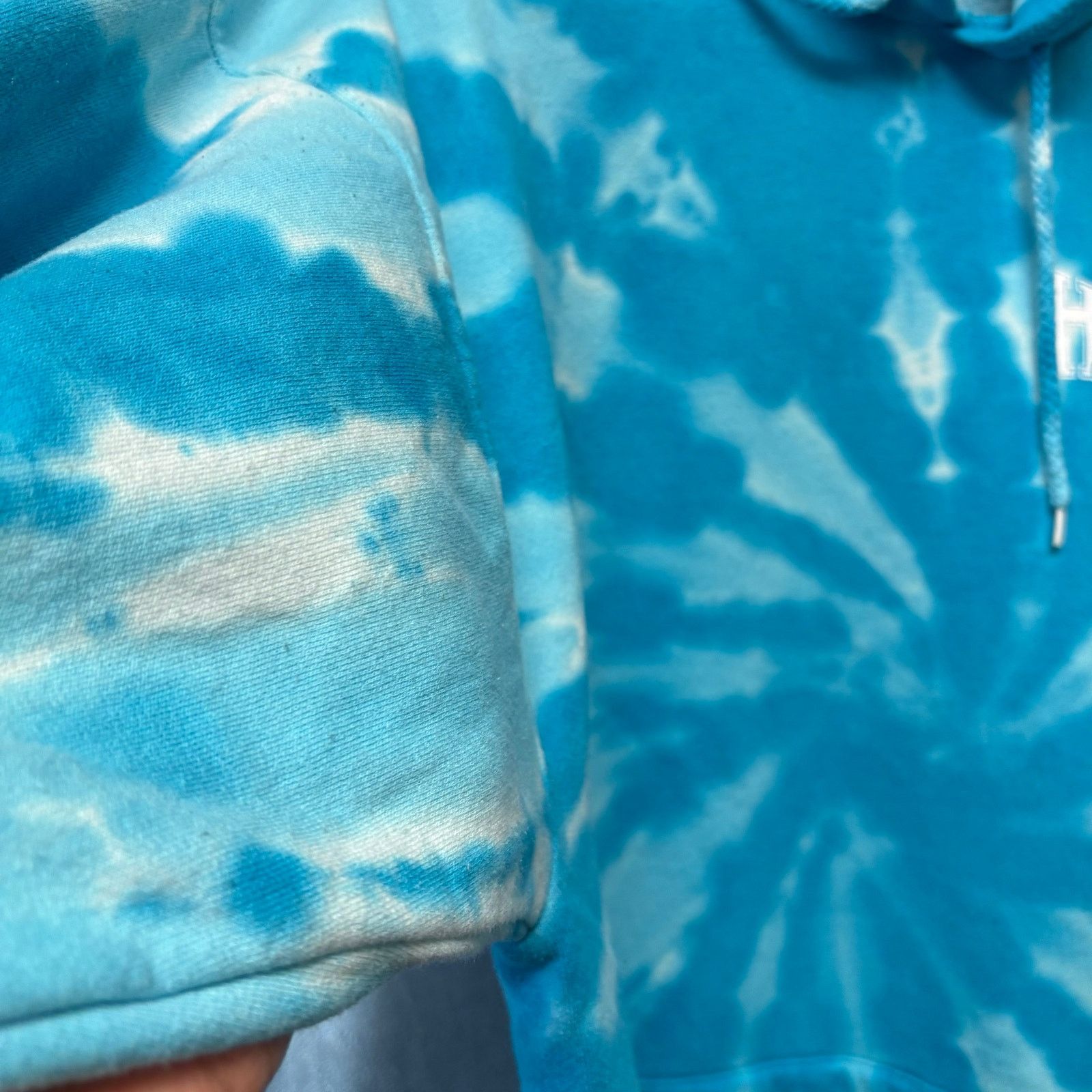 Port & Company Port Company Tie Dye Harris Ranch Hoodie XL Blue Streetwear Size US XL / EU 56 / 4 - 10 Thumbnail