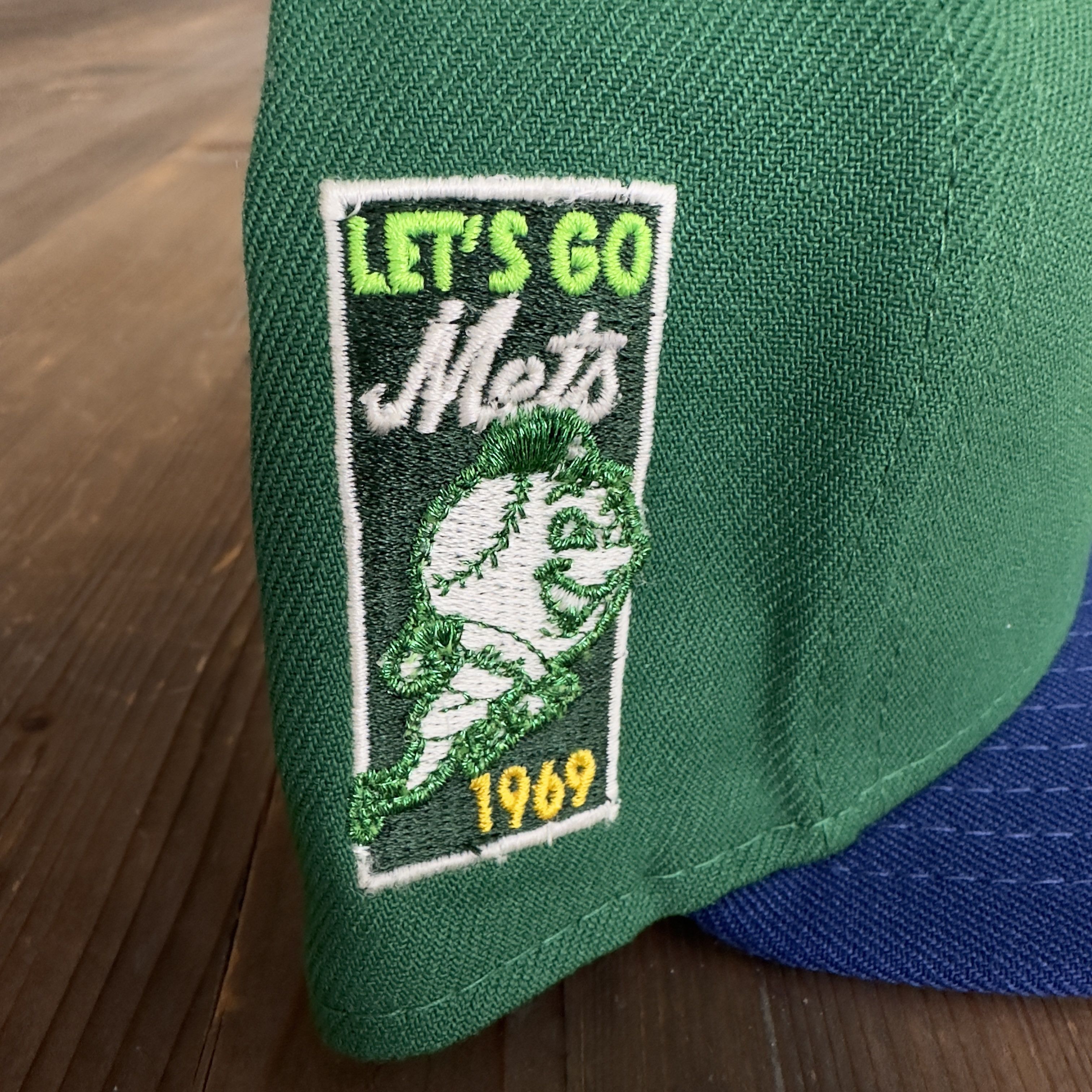 New Era Exclusive Let's Go Mets New York Mets 59Fifty 7 3/8" Kelly Size ONE SIZE - 5 Thumbnail