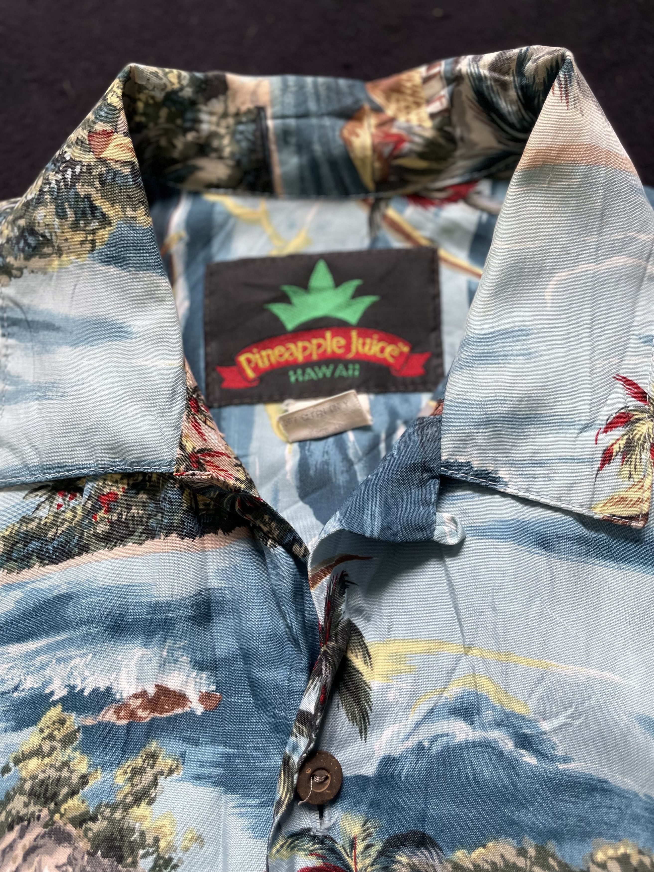 Pineapple Connection Vintage Rare Pineapple Juice Hawaiian Shirt Size US L / EU 52-54 / 3 - 7 Thumbnail