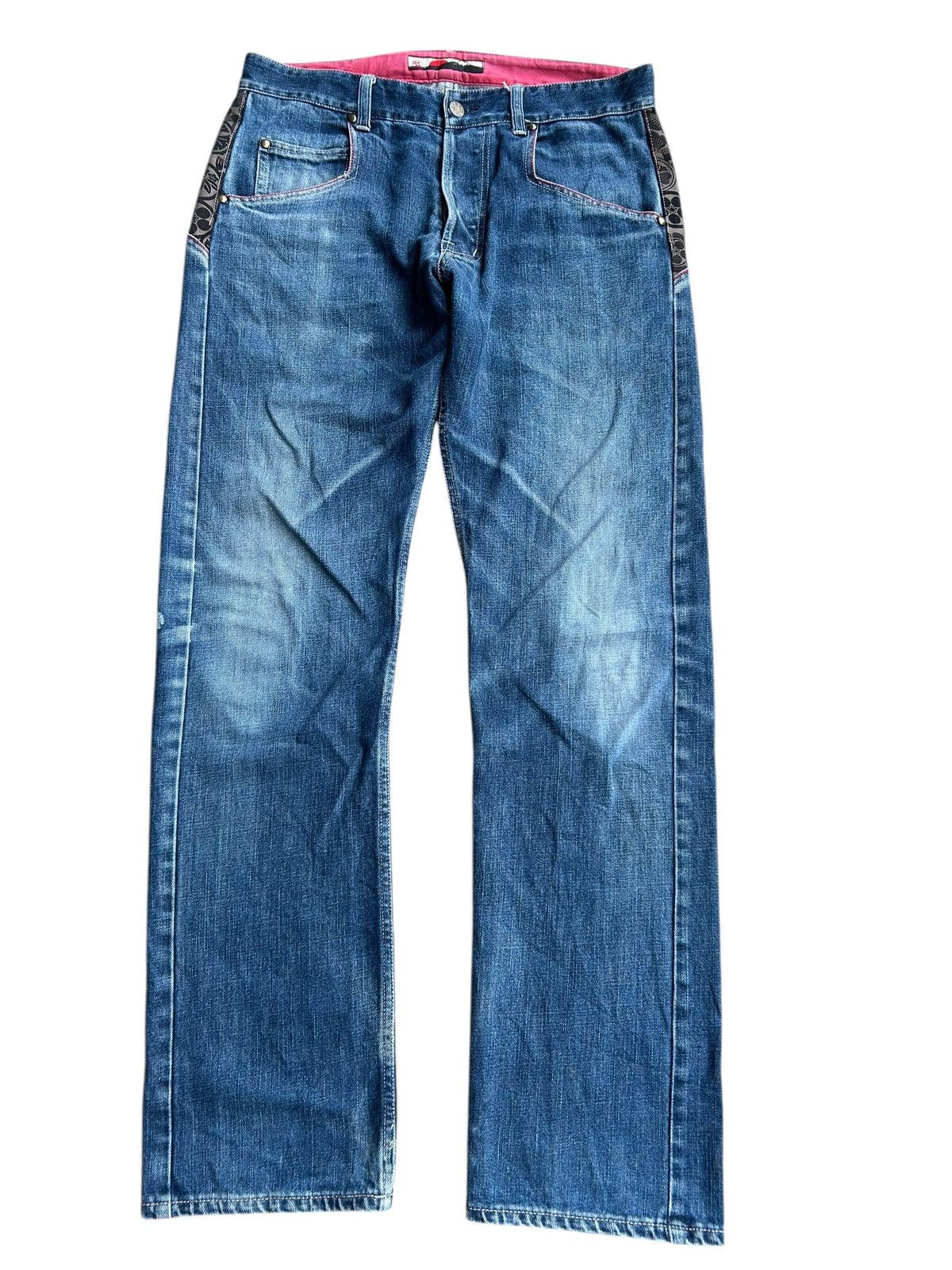 Japanese Brand × Kapital × Vintage Made in Japan Gemstone Rare Denim Jeans ☠️🎌 Size US 32 / EU 48 - 19 Thumbnail