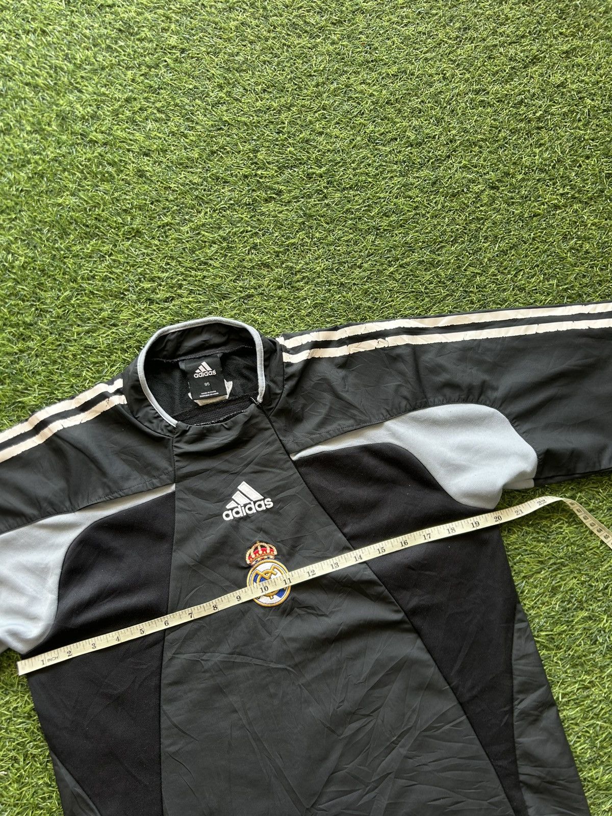 Adidas Vintage Real Madrid Adidas Training Drill Top Size US M / EU 48-50 / 2 - 4 Thumbnail