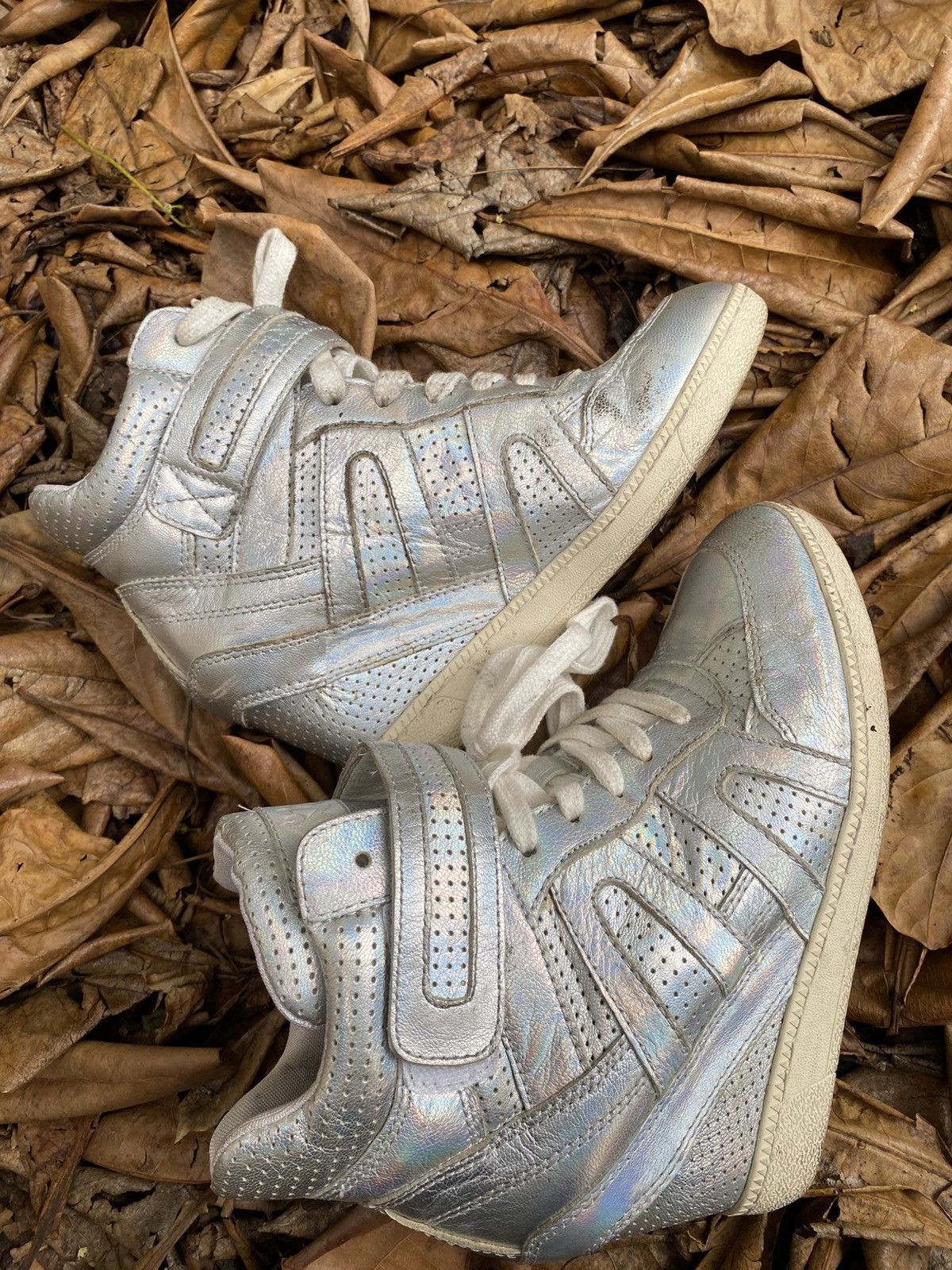 ASH ASH wedge Iridescent Metallic # thelma Size US 6 / IT 36 - 1 Thumbnail