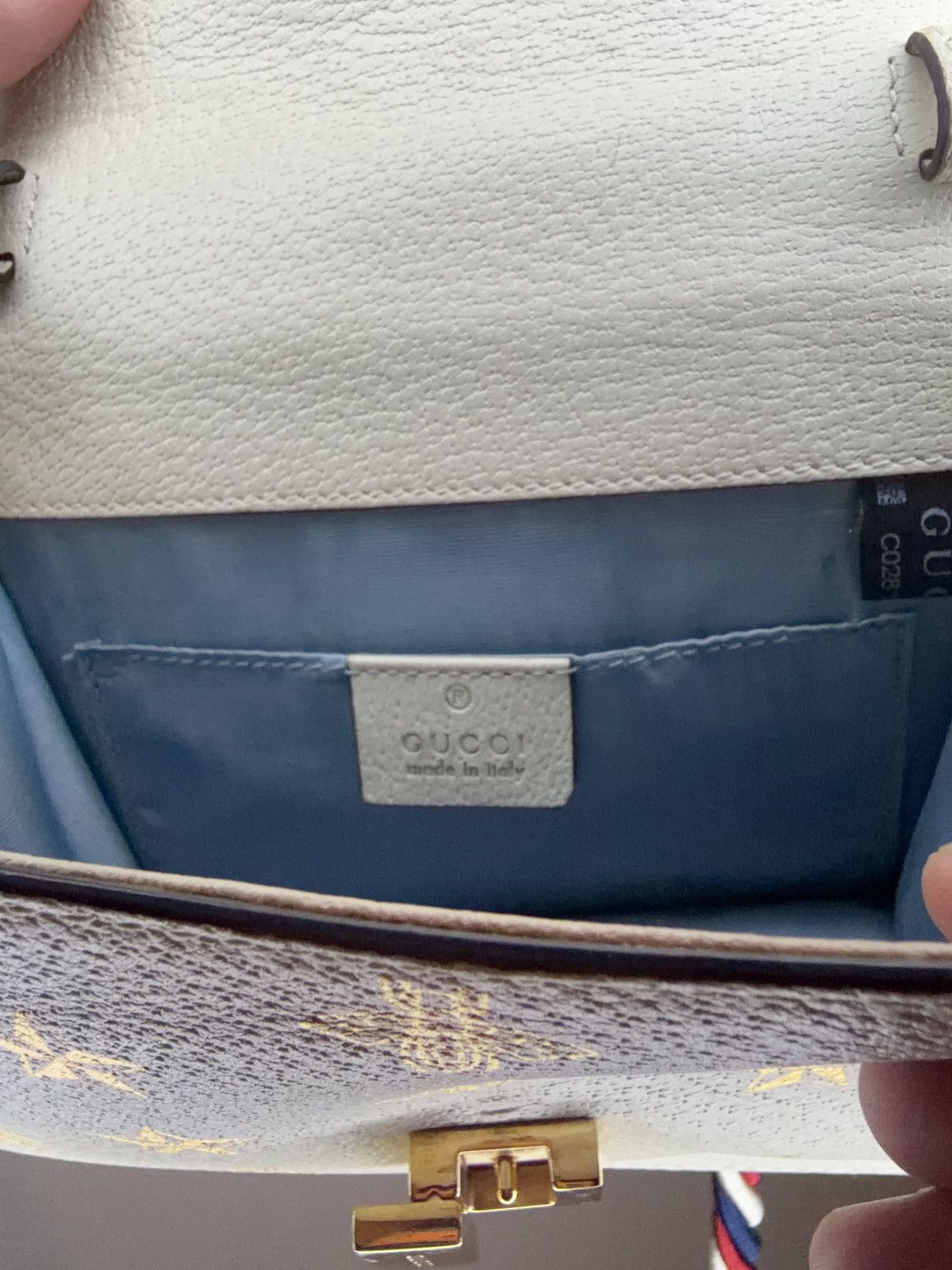 Gucci Gucci Mini Sylvie Calfskin Bee Star Bag Size ONE SIZE - 7 Thumbnail
