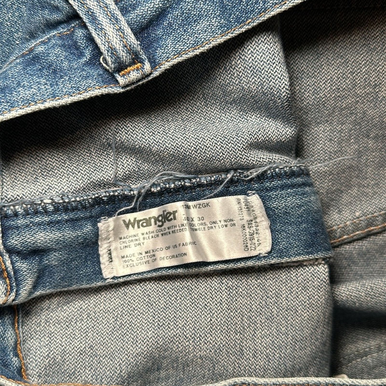 Wrangler Wrangler Cowboy Cut Original Fit Jeans - 40x30 Size US 40 / EU 56 - 8 Thumbnail