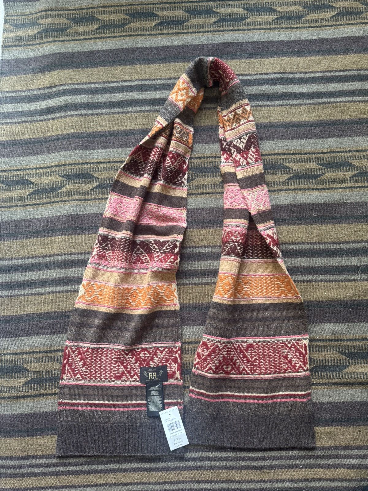RRL Ralph Lauren Base Camp Scarf Size ONE SIZE - 1 Thumbnail