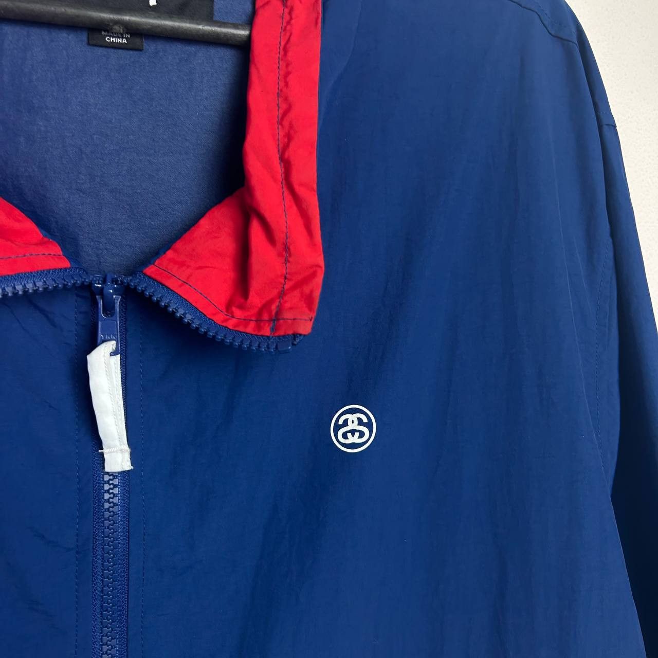 Stussy Mens Stussy Small logo Anorak nylon y2k japan jacket Size US XL / EU 56 / 4 - 3 Thumbnail