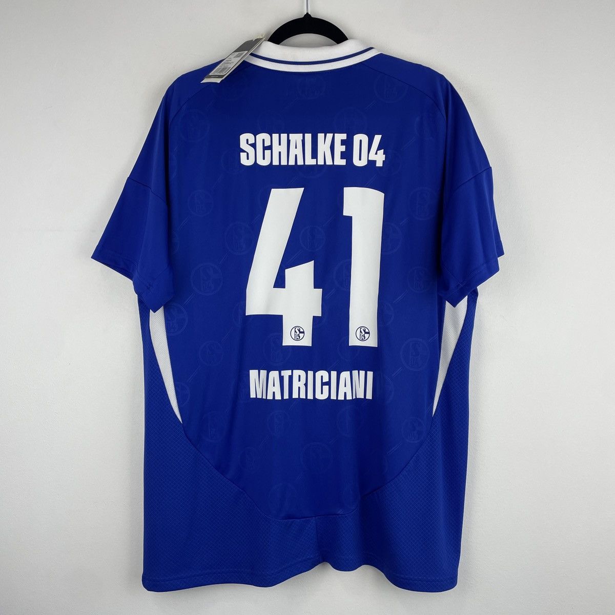 Adidas Schalke 04 Henning Matriciani Home Adidas Jersey 2024/2025 Size US XL / EU 56 / 4 - 1 Thumbnail