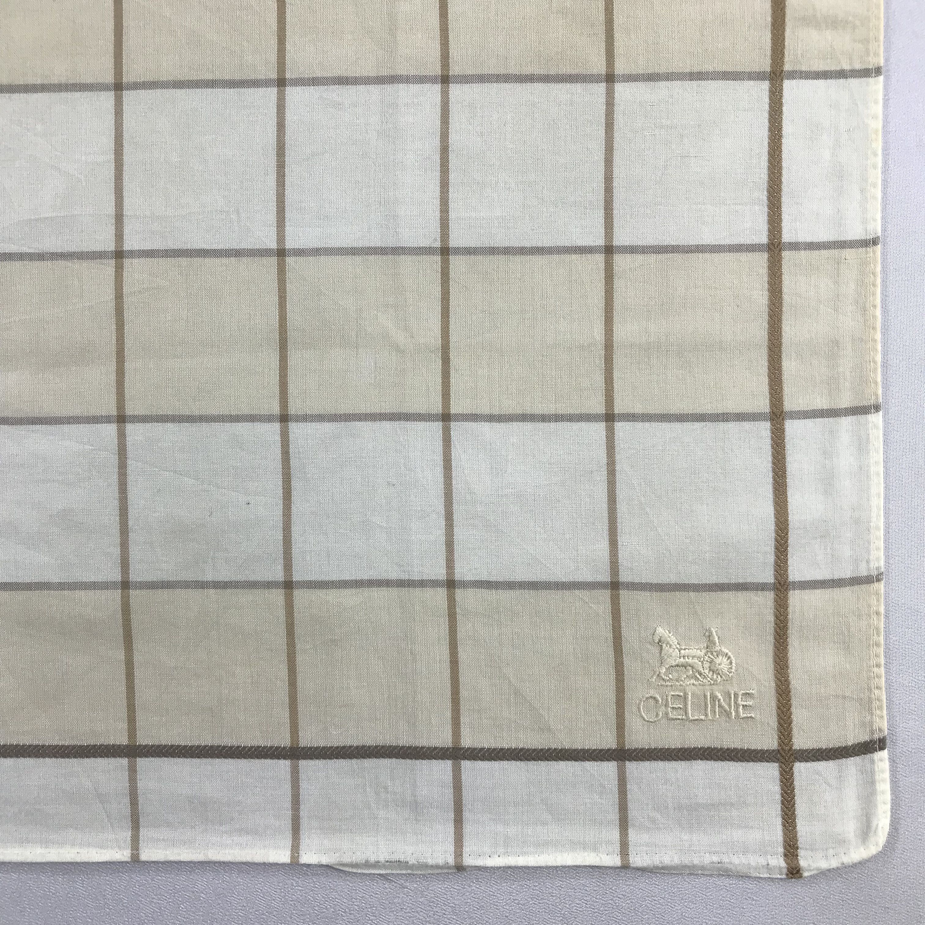 Celine Celine Handkerchief / Bandana / Neckerchief C701 Size ONE SIZE - 4 Thumbnail