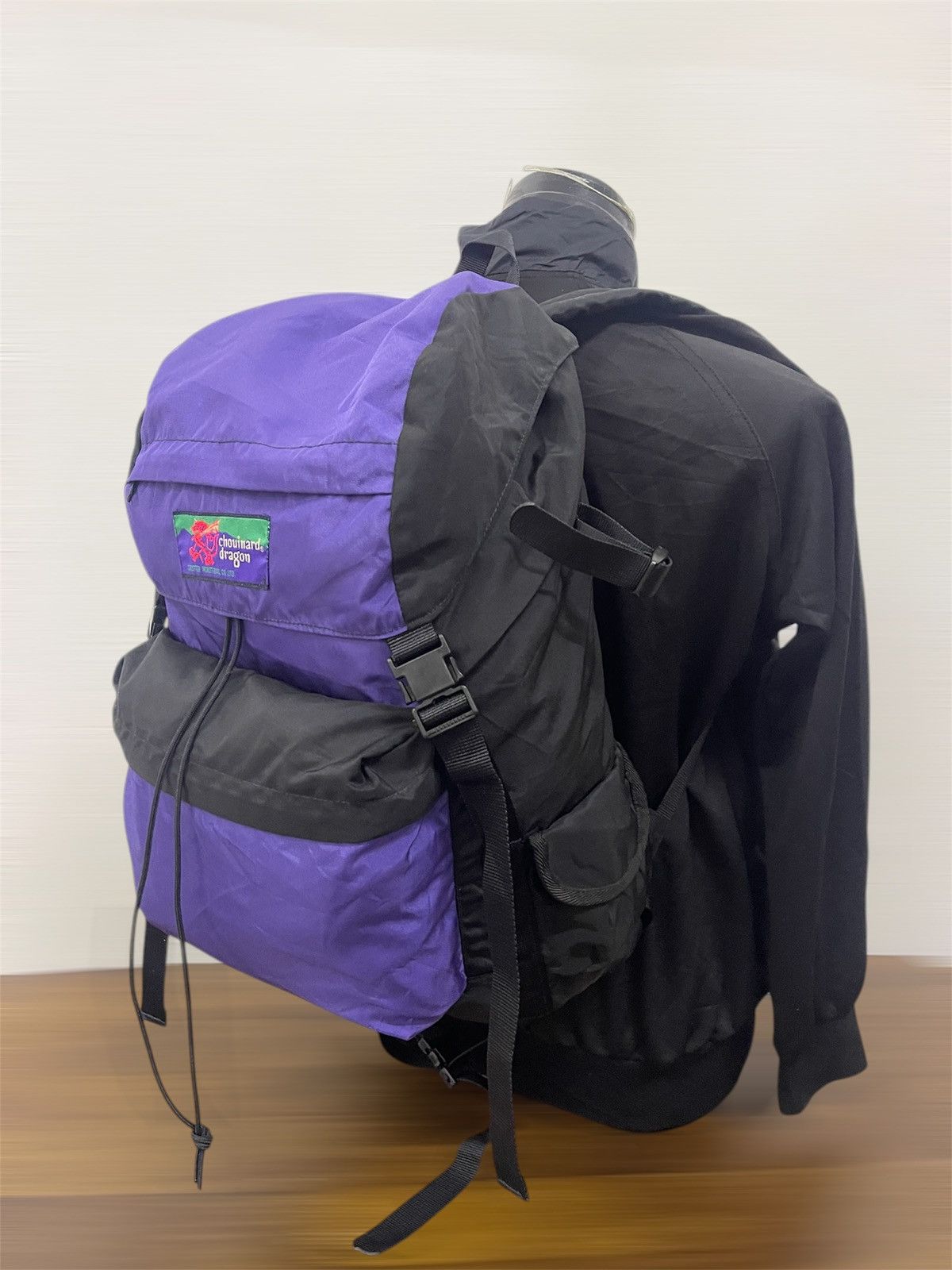 Patagonia Vintage Chouinard Dragon Purple Black Hike Pack Size ONE SIZE - 10 Thumbnail
